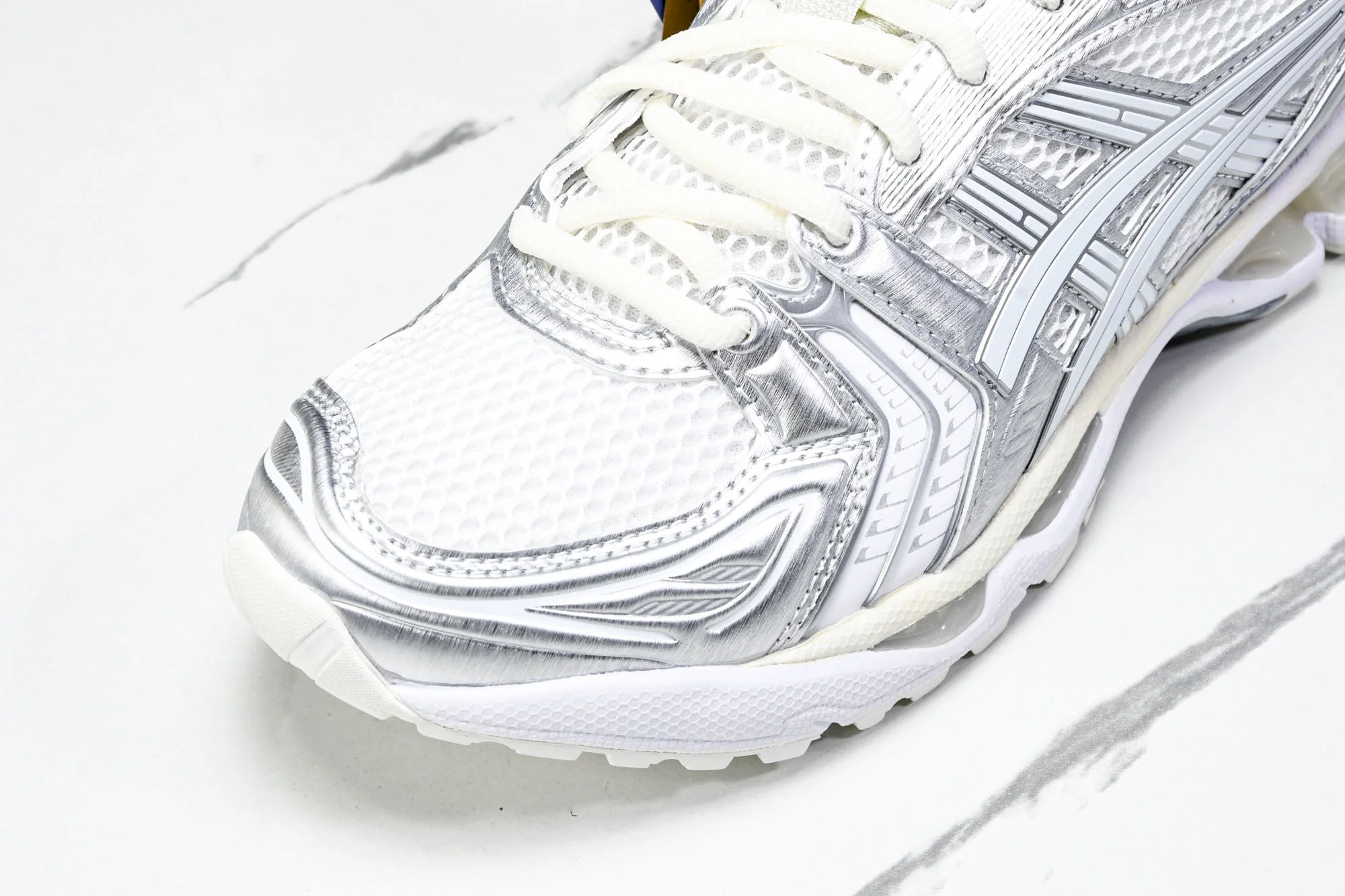 ASICS Gel-Kayano 14 x JJJJound 'Silver White'