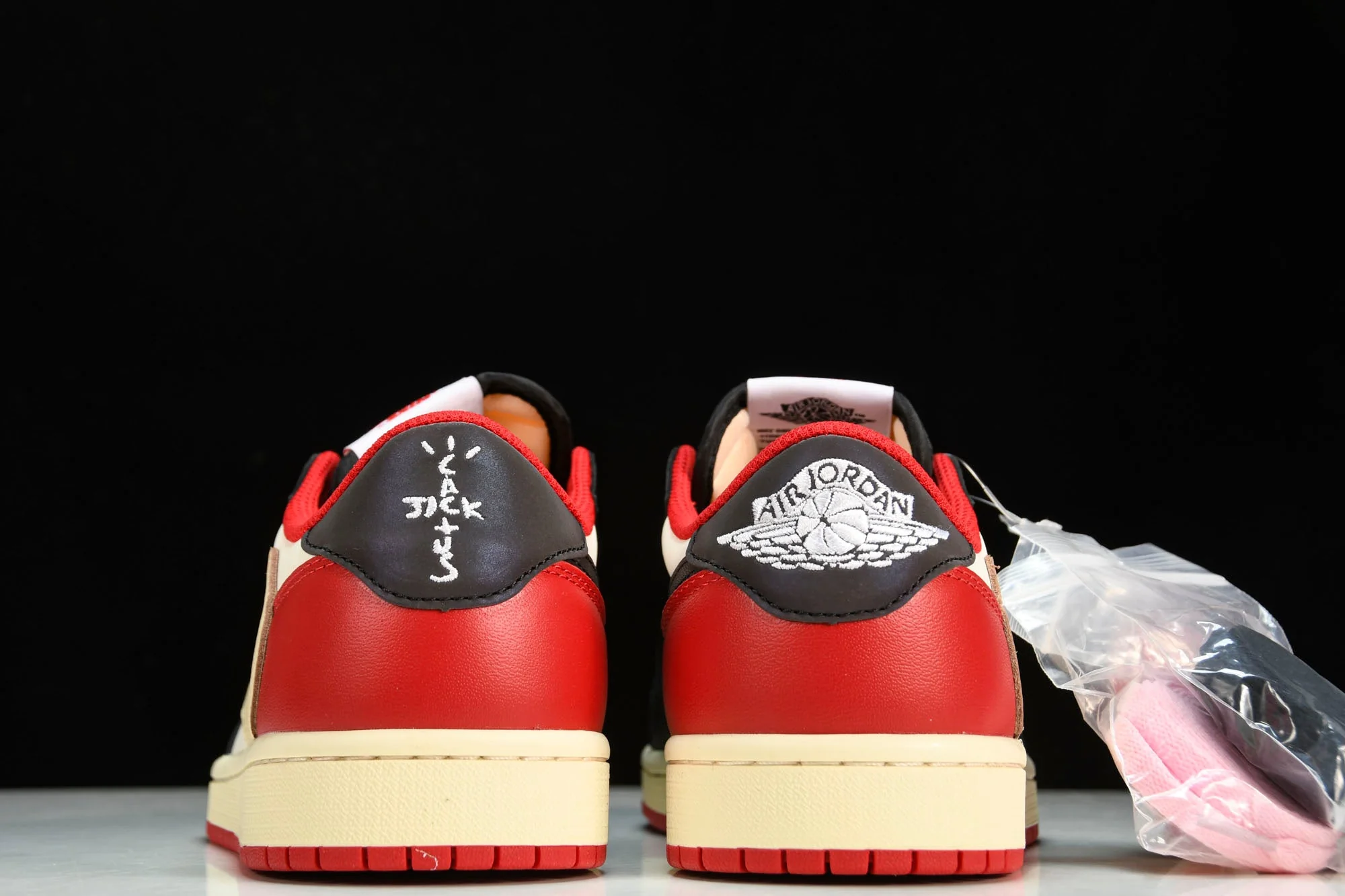 Travis Scott x AJ1 Low 'Red & Black' (Unreleased)