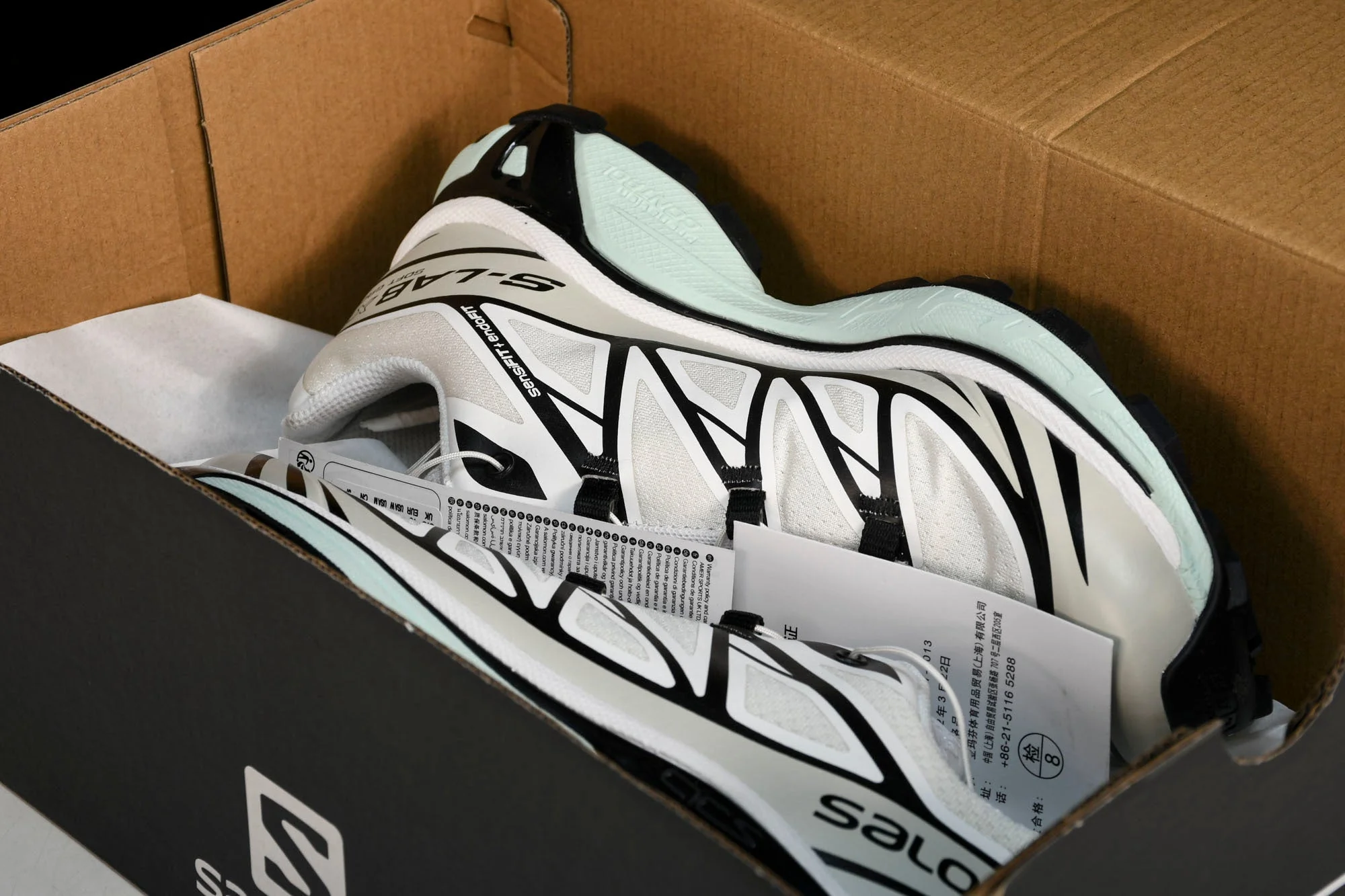 Salomon XT-6 'White Icy Morn'