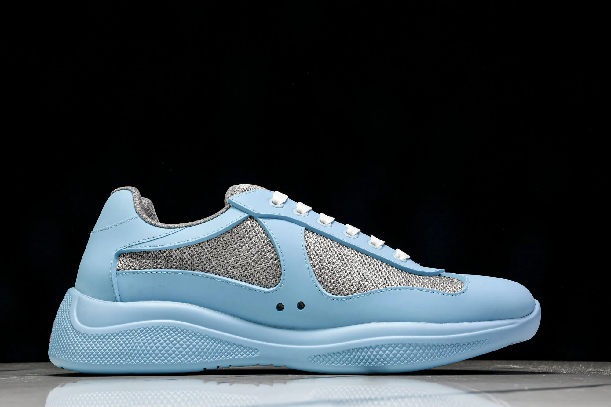 Prada America's Cup Sneaker Soft Rubber 'Light Blue'