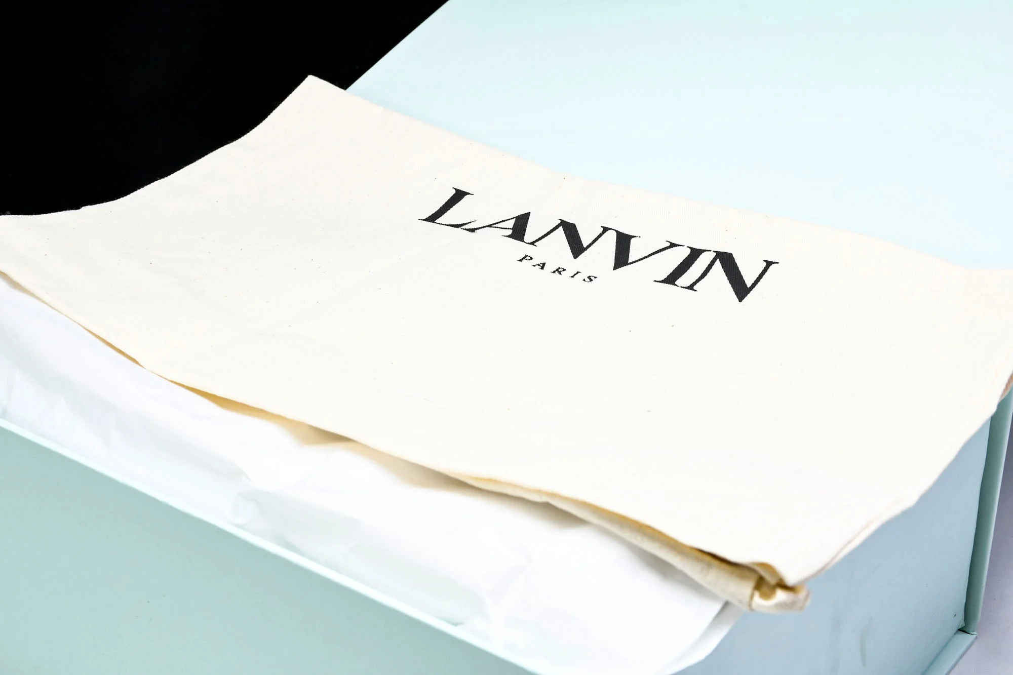 Lanvin Curb Sneaker 'Black Extreme Laces'