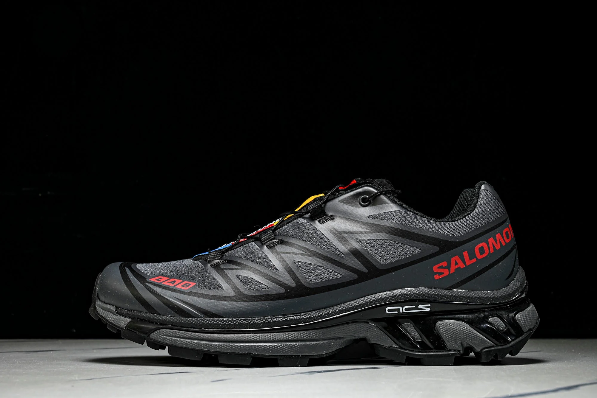 Salomon x JJJJound XT-6 'Black Fiery Red'