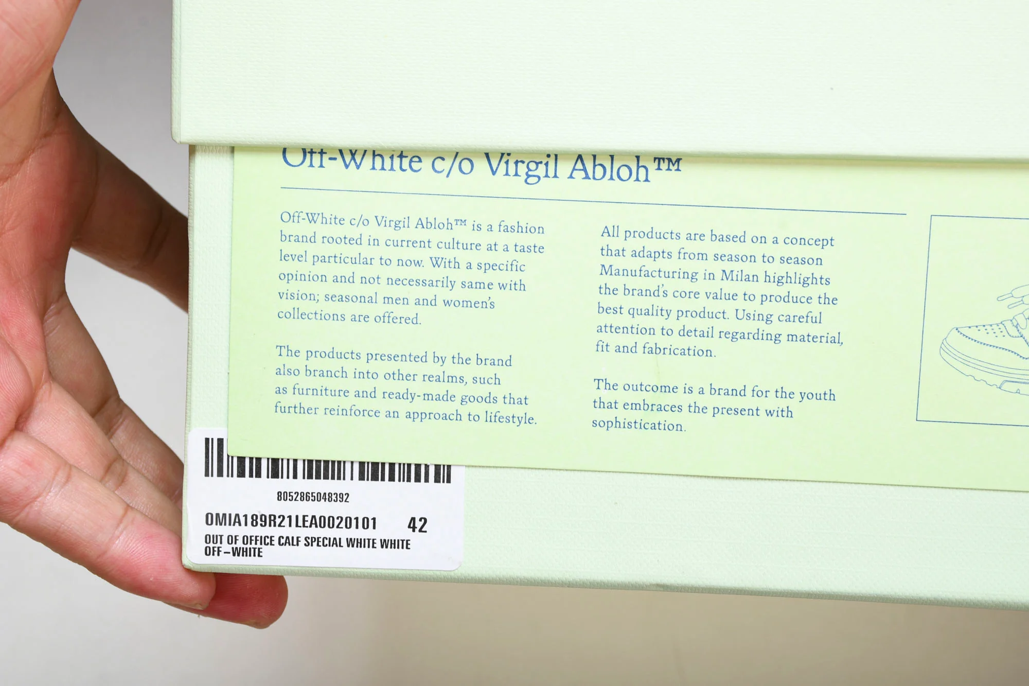 Off-White Out Of Office OOO Low Top 