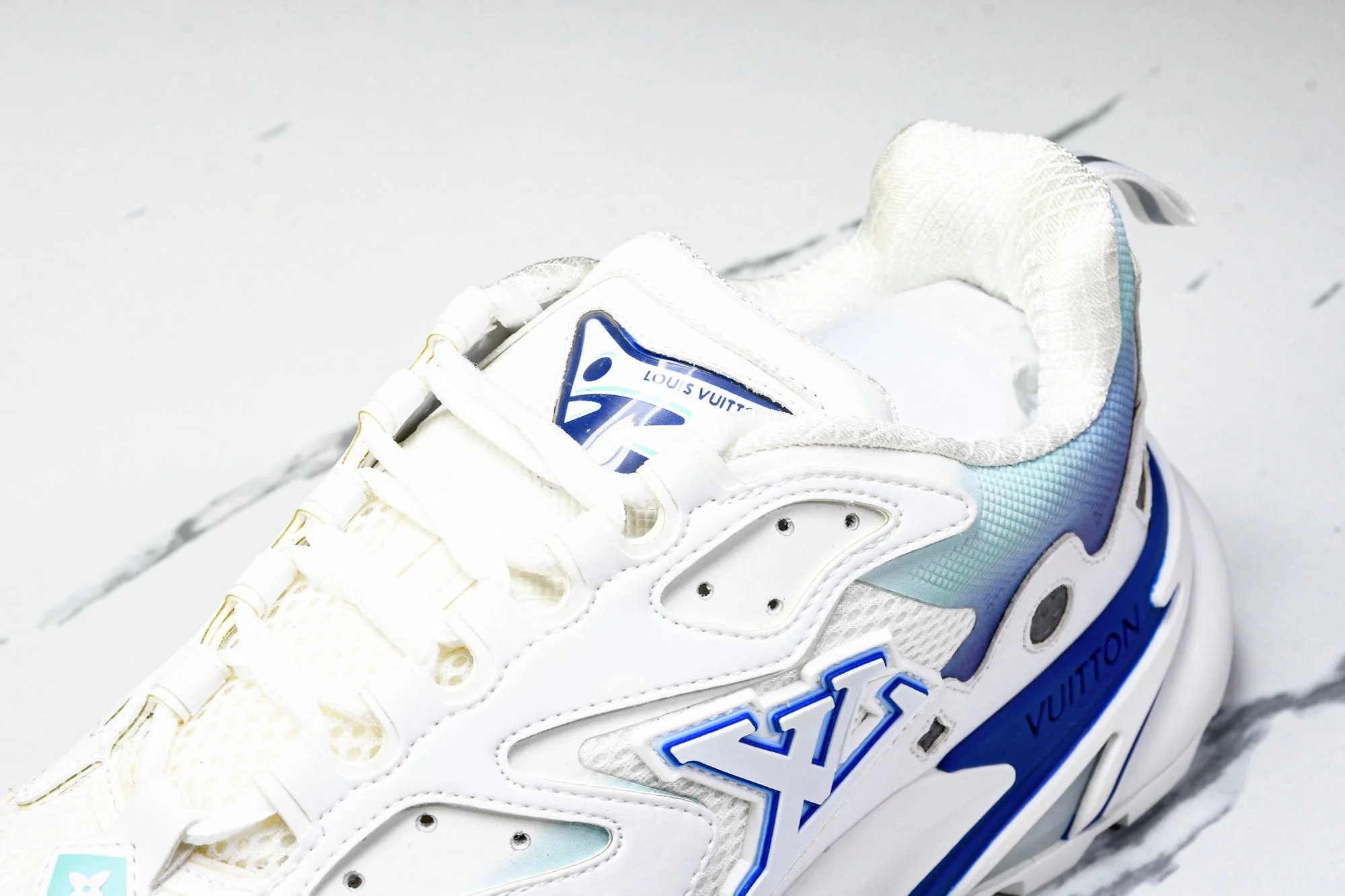 Louis Vuittоп Runner Tatic Sneaker 'White Blue'