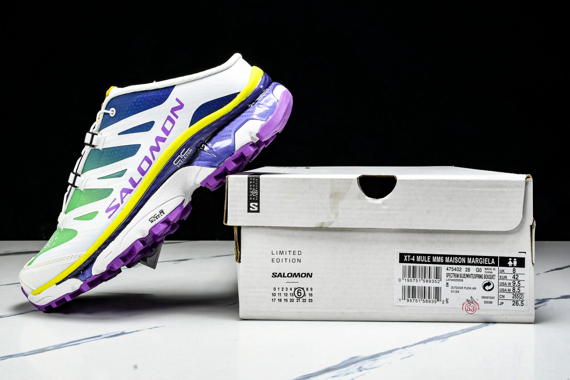 Salomon x MM6 Maison Margiela XT-4 Mule 'Spectrum Blue White'