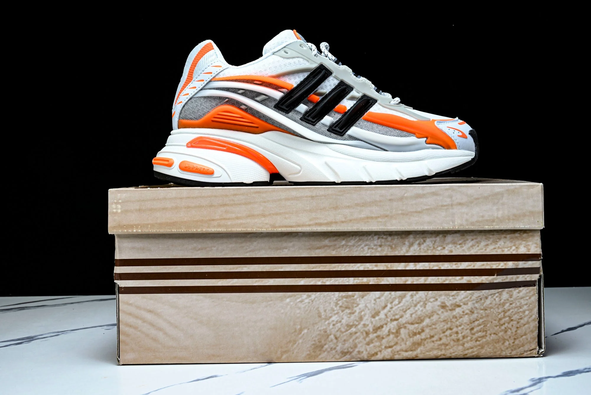 AD1STAR Jellyfish x Pharrell Williams x Virginia 'Orange Focus Olive'