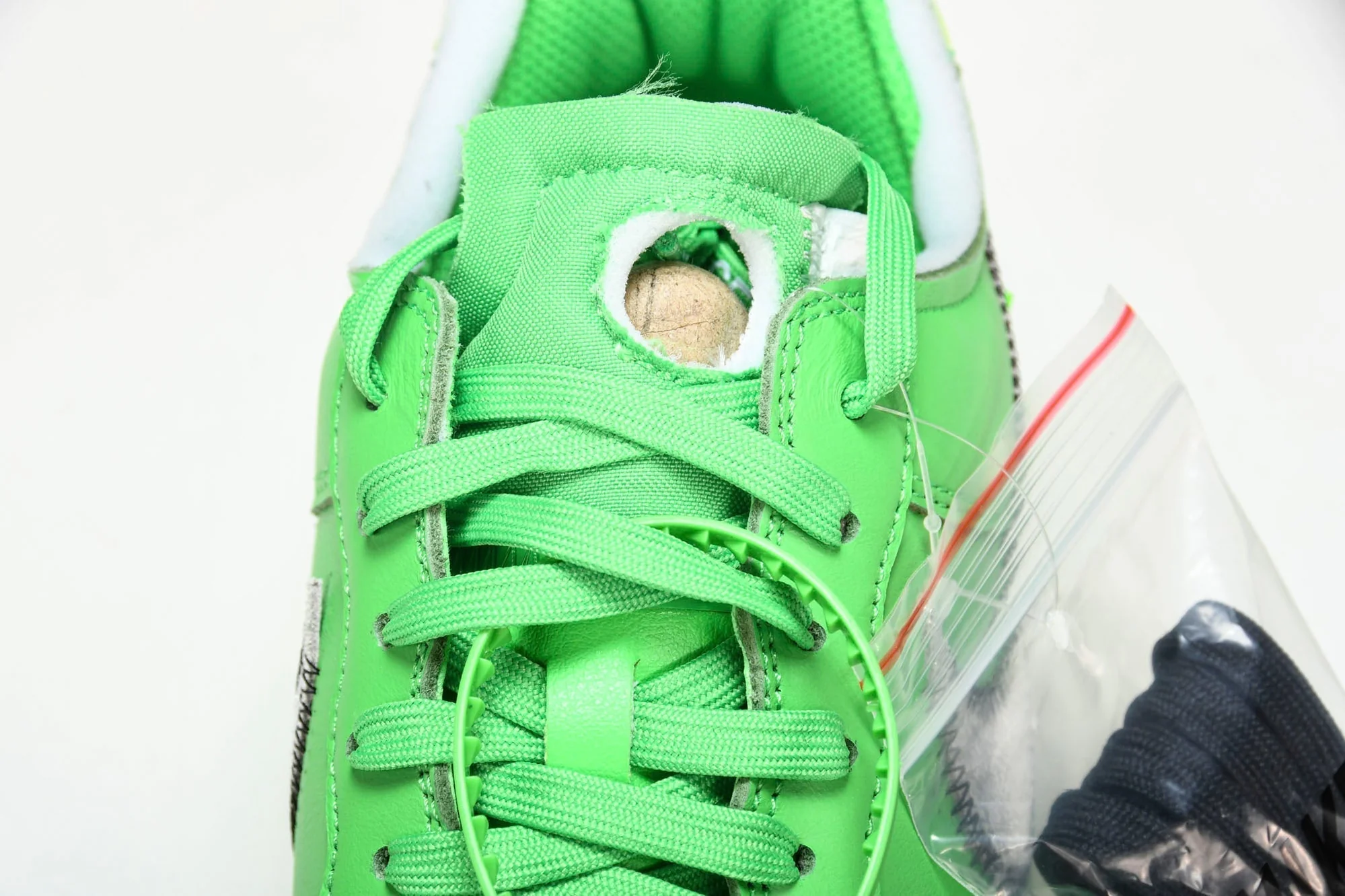 Off-White AF1 'Light Green Spark'