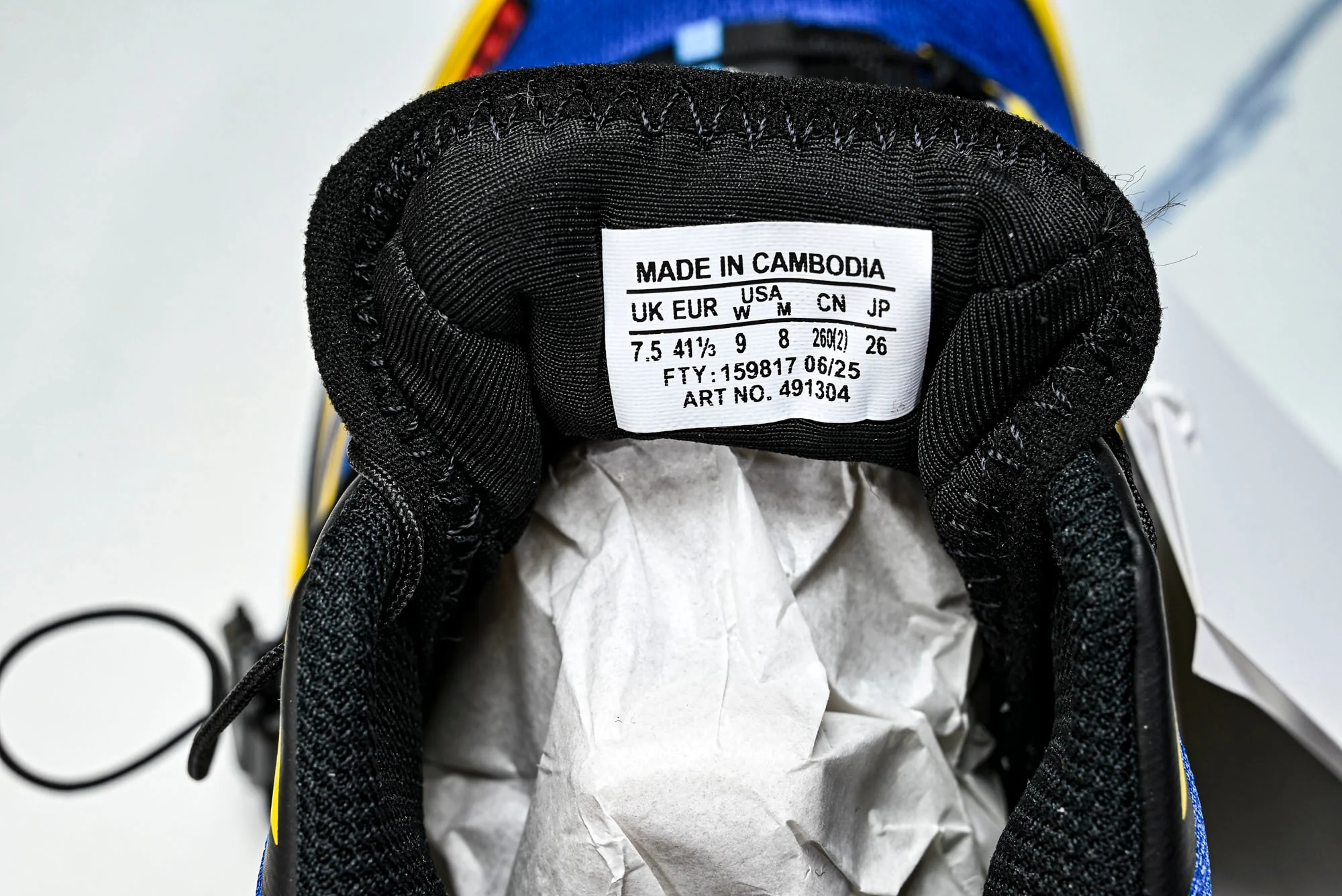 Salomon x JJJJound XT-6 'Nautical Blue Lemon'