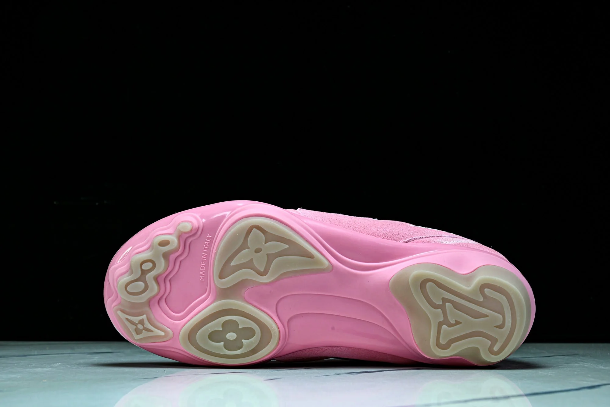 Louis Vuittоп Footprint Soccer Sneaker 'Pink Suede'