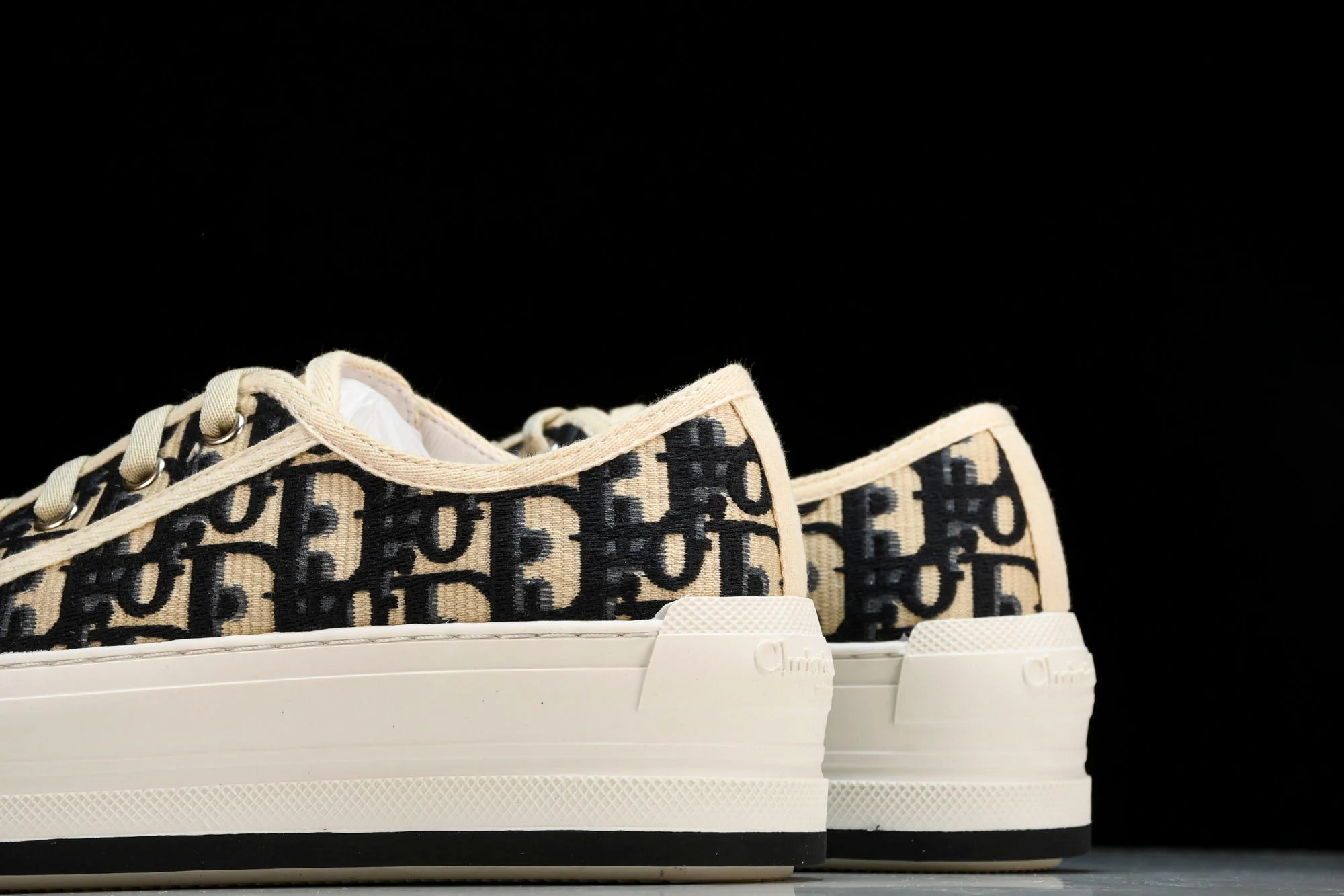 D1or Walk'N'D1or Platform Sneaker 'Oblique Dark Blue'