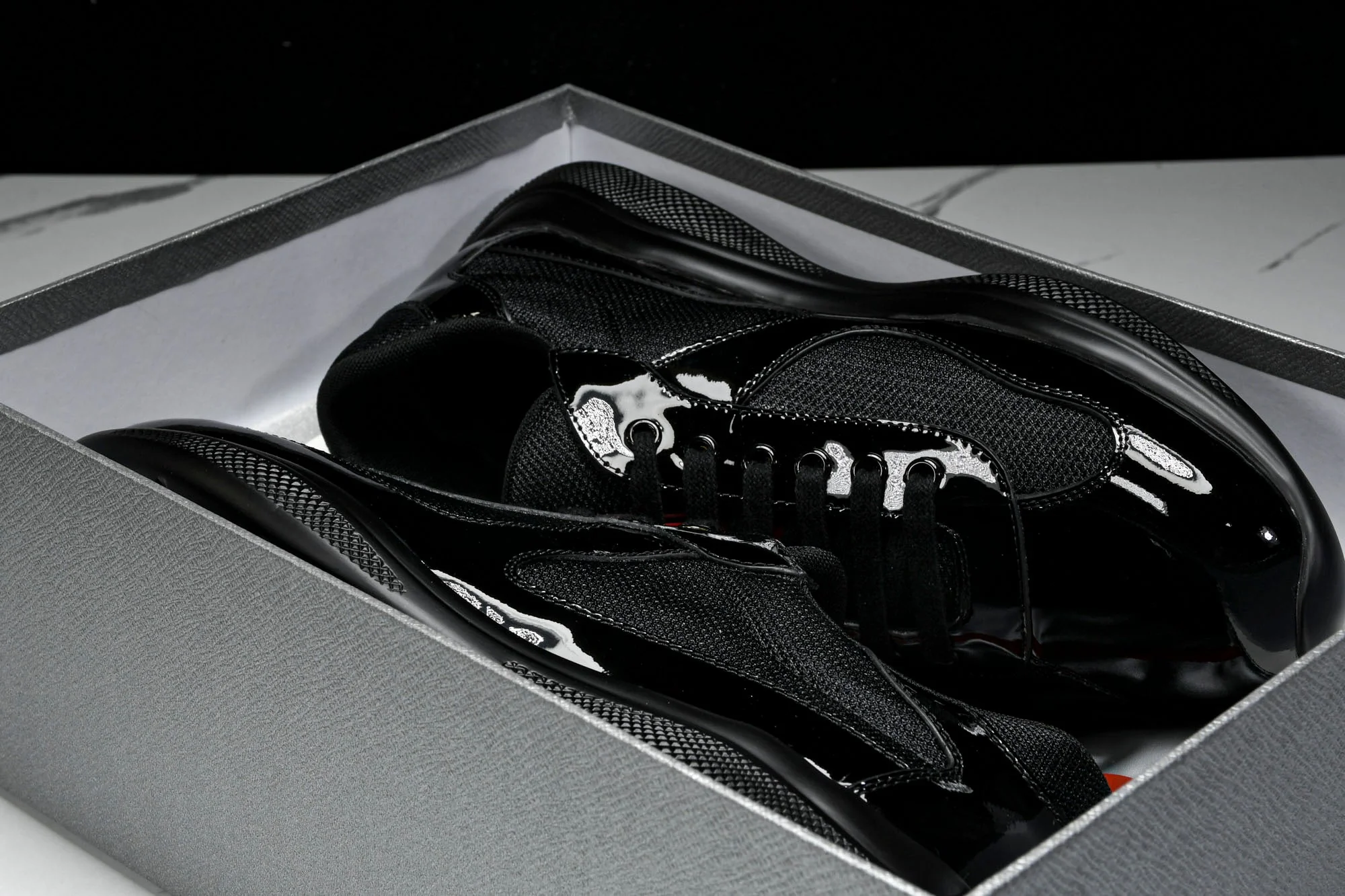 Prada America's Cup Sneaker 'Black'