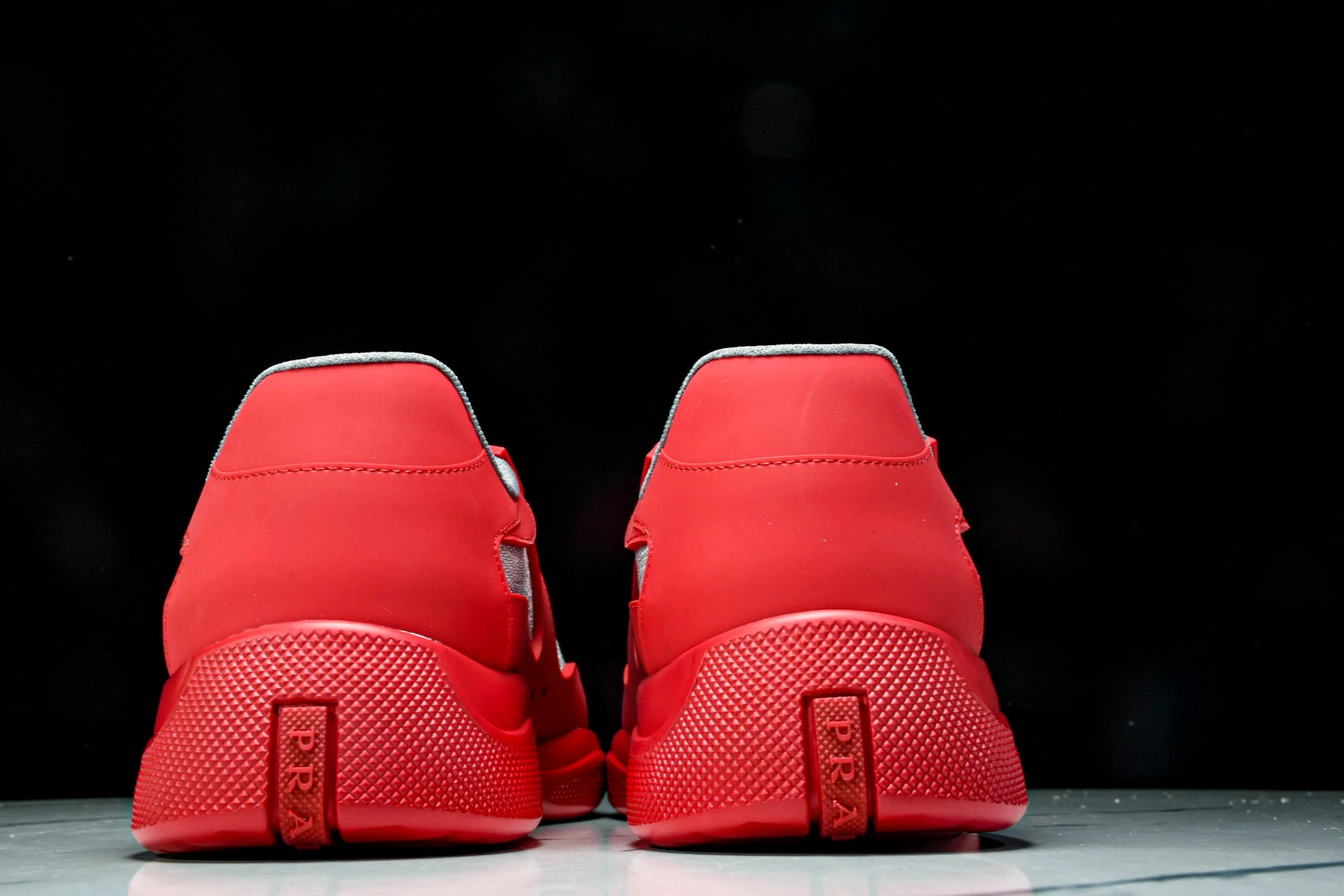 Prada America's Cup Sneaker Soft Rubber 'Red'