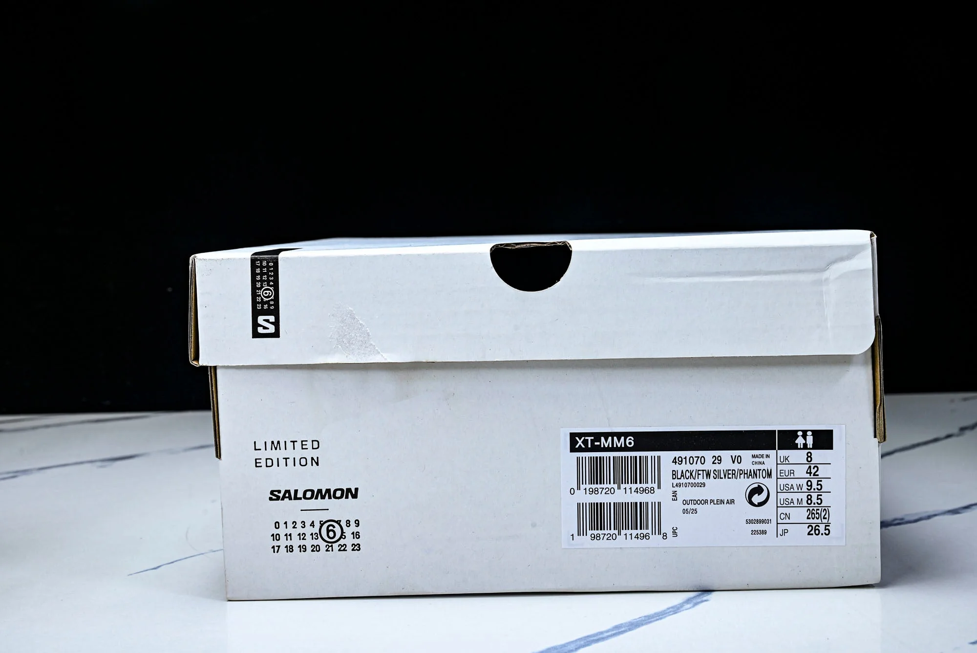 Salomon x Maison Margiela XT-MM6 'Black Silver'