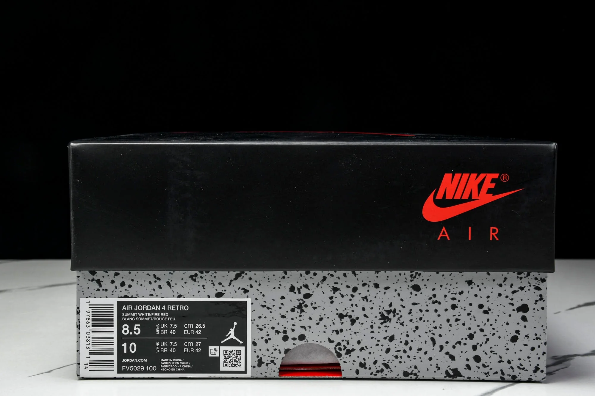 AJ4 Retro 'White Cement' (2025)