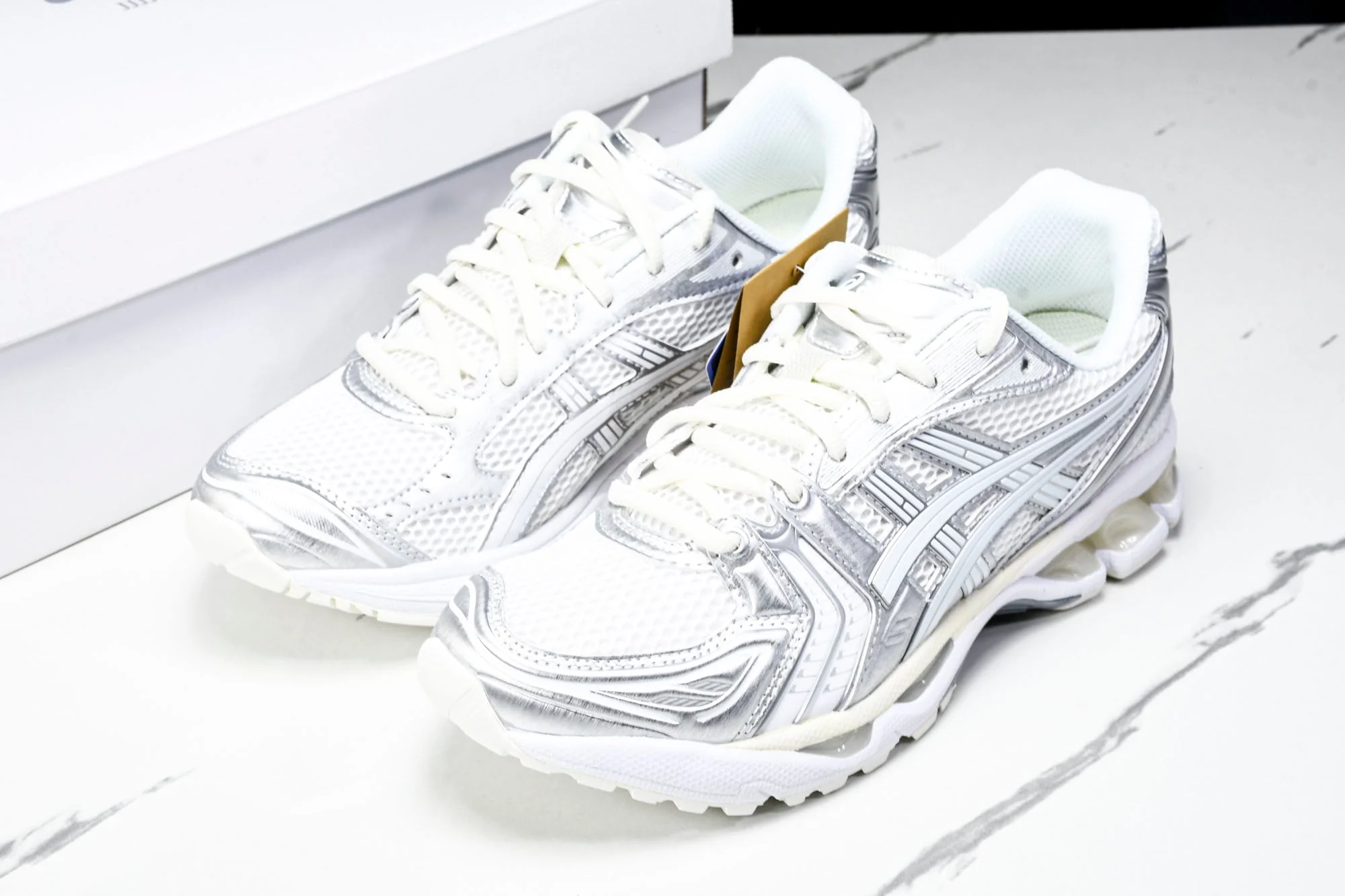 ASICS Gel-Kayano 14 x JJJJound 'Silver White'