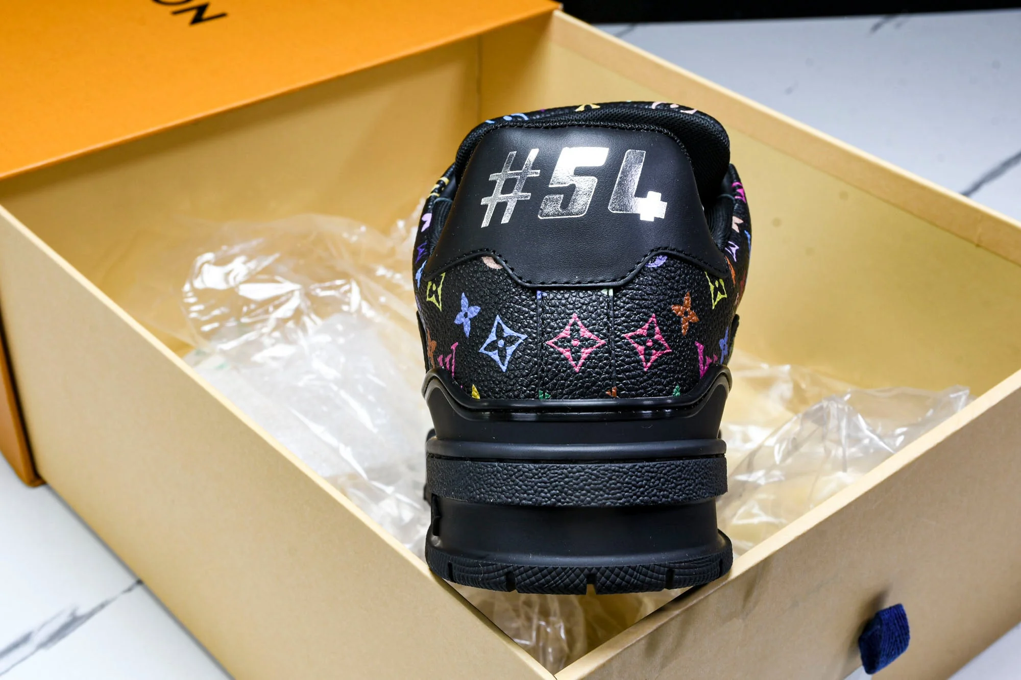 Louis Vuittоп Trainer Low x Takashi Murakami 'Black Multicolor'