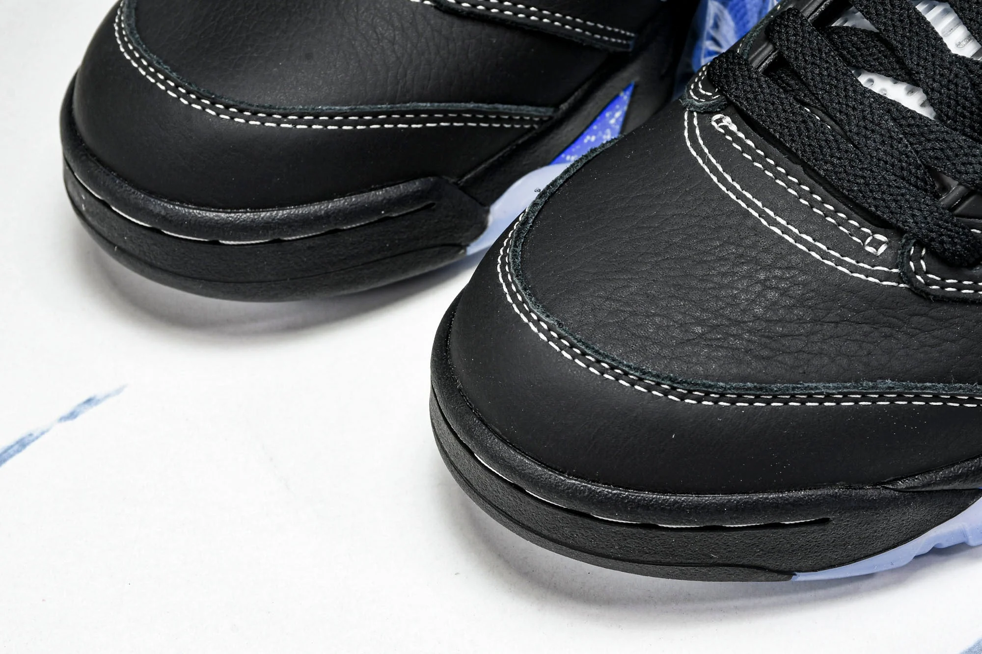 AJ5 Retro x Awake NY 'Black Racer Blue'