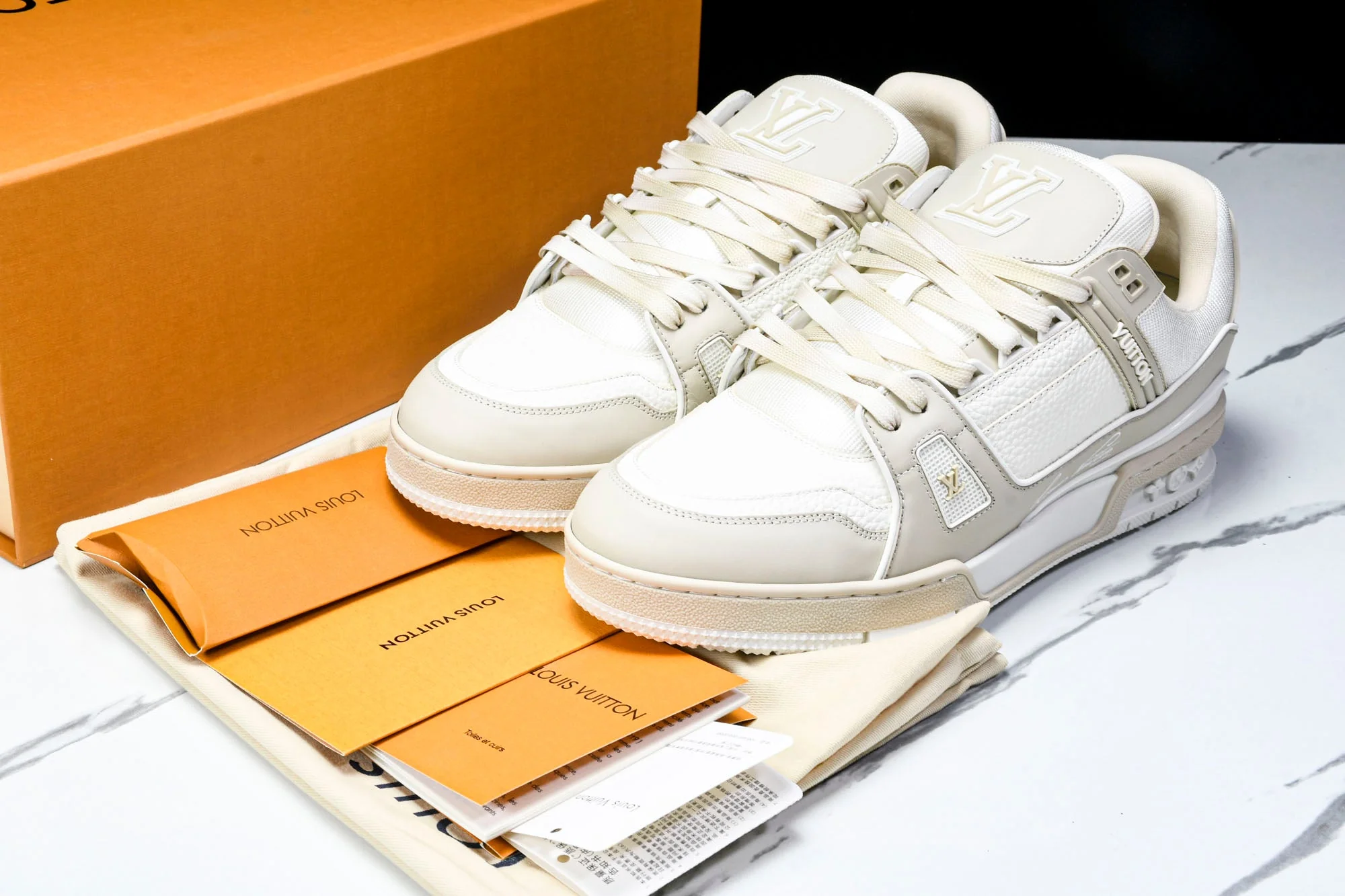 Louis Vuittоп Trainer Low 'Beige White'