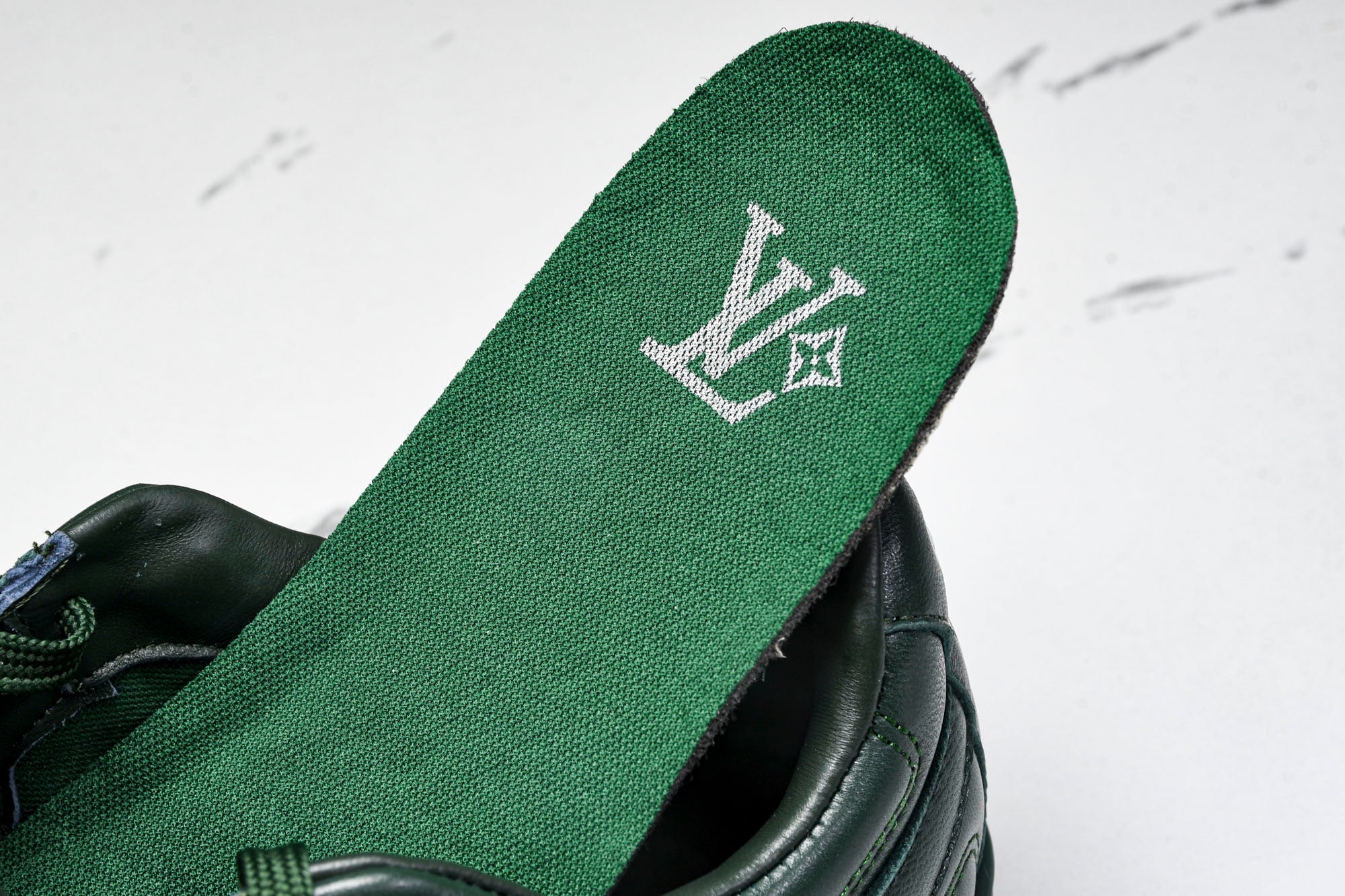 Louis Vuittоп Footprint Soccer Sneaker 'Green'