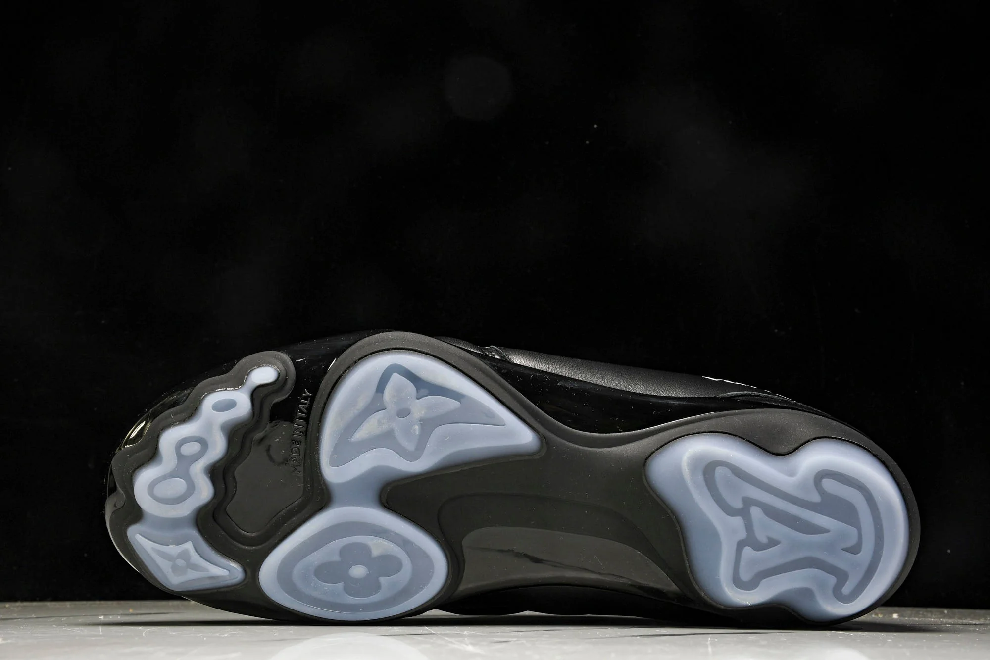 Louis Vuittоп Footprint Soccer Sneaker 'Black'