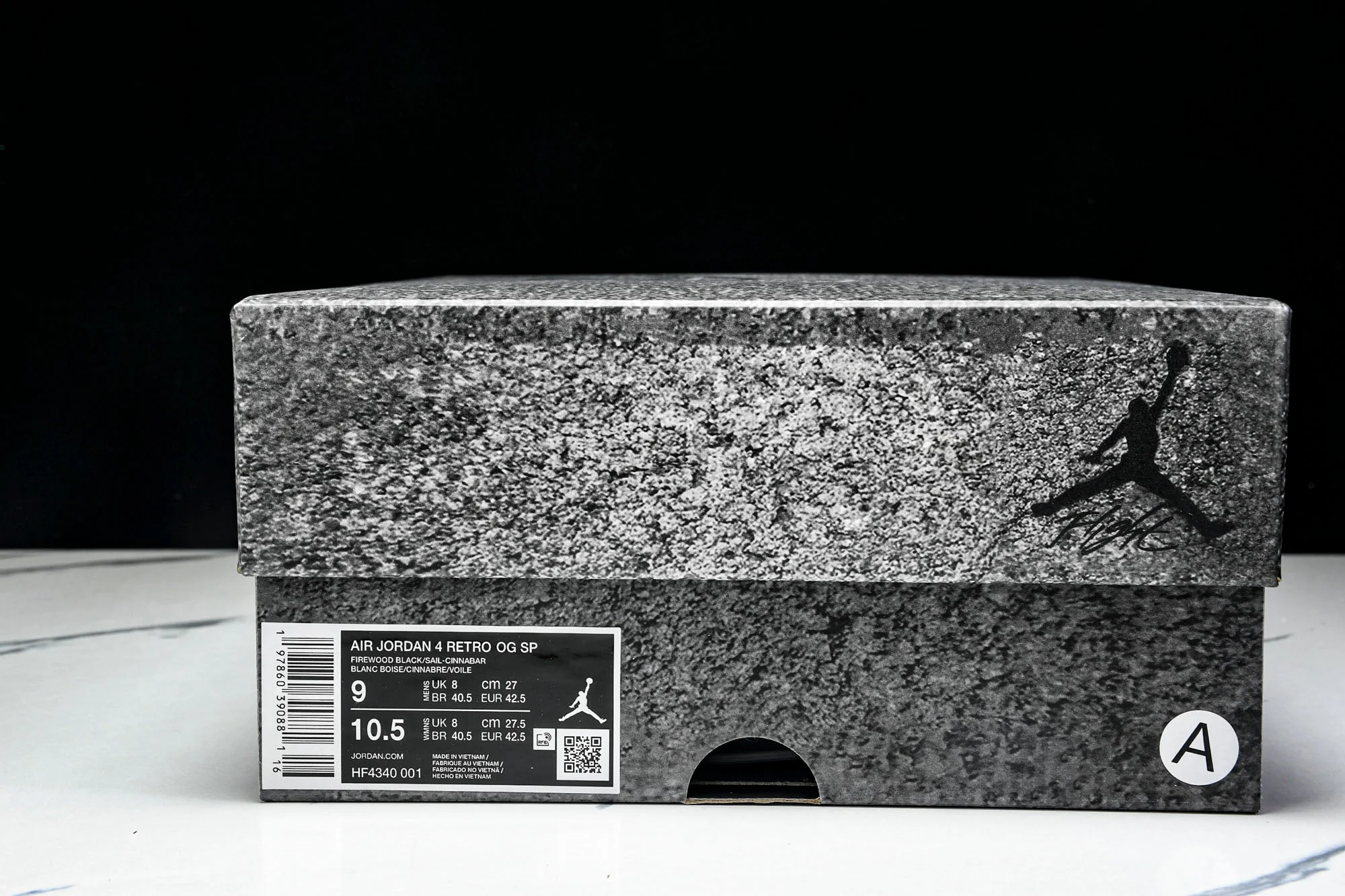 Nigel Sylvester x AJ4 Retro OG Brick by Brick 'Black' (Unreleased)