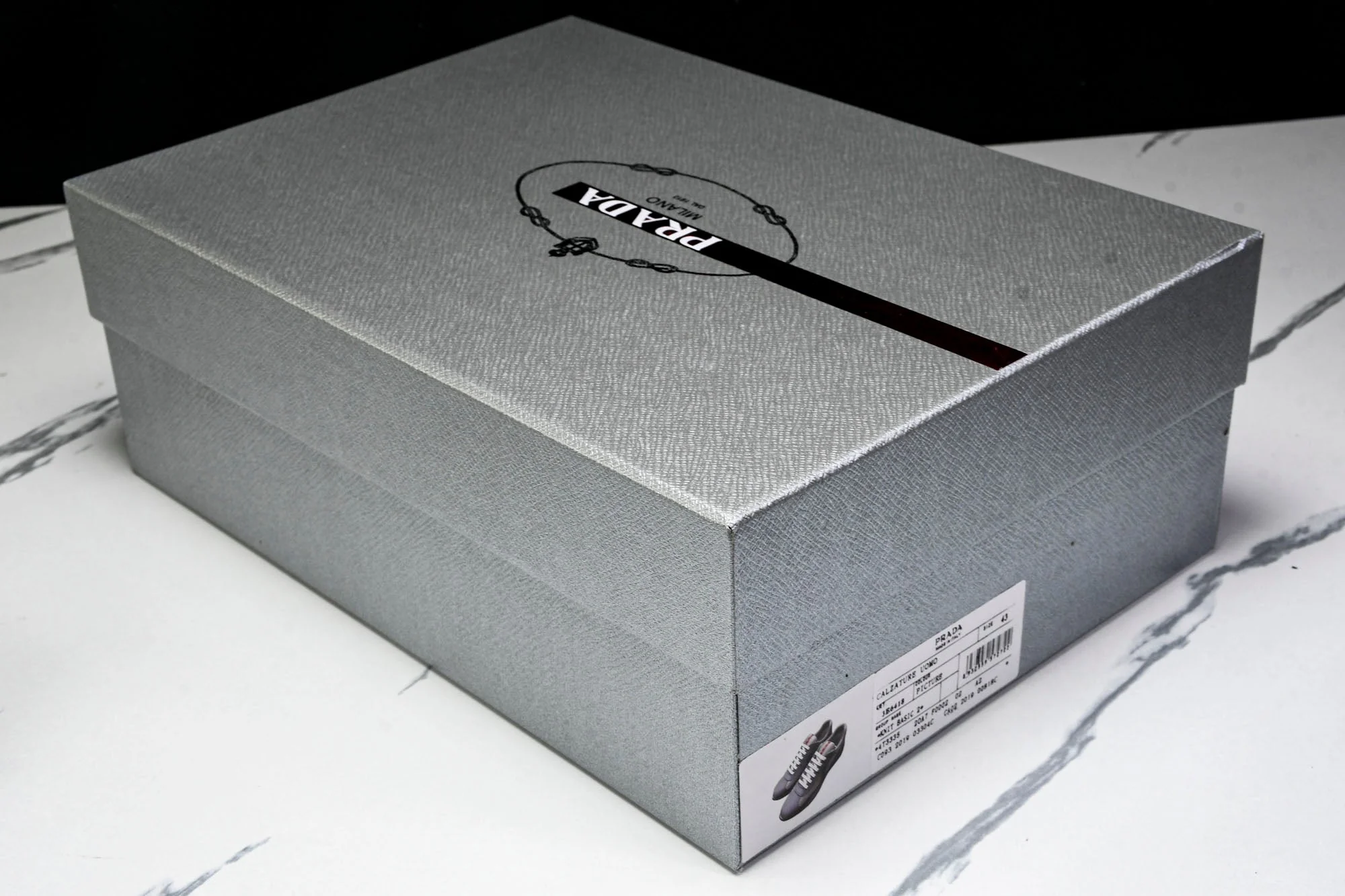 Prada America's Cup Sneaker Soft Rubber 'Steel Grey'