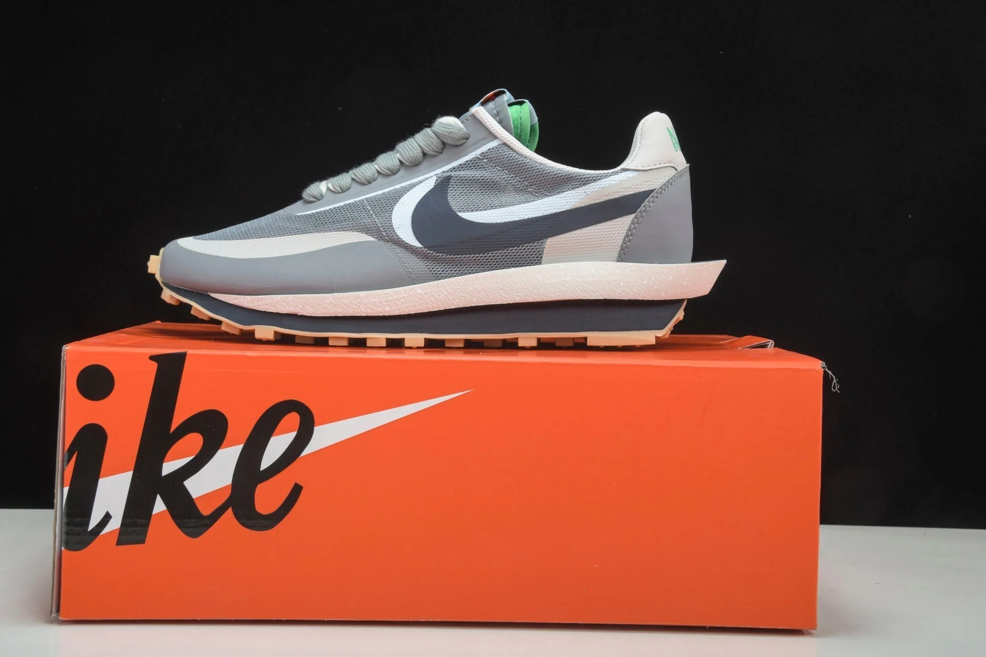 Sacai x CLOT x LD Waffle 'Cool Grey'