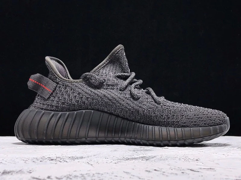 Yzy Boost 350 v2 Static Black Reflective