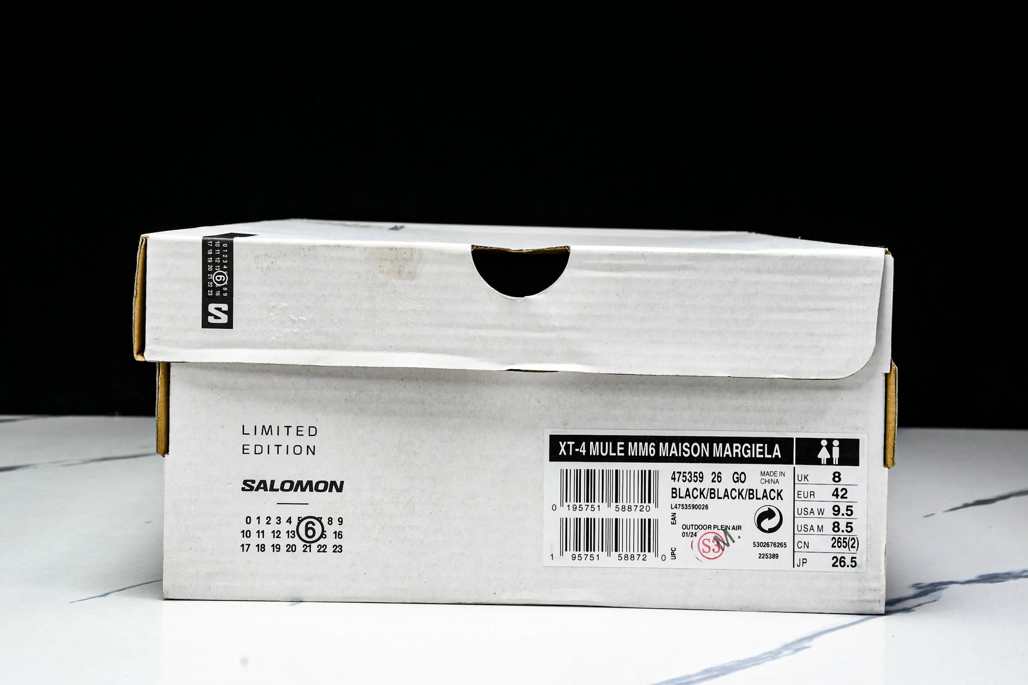 Salomon x MM6 Maison Margiela XT-4 Mule 'Black'