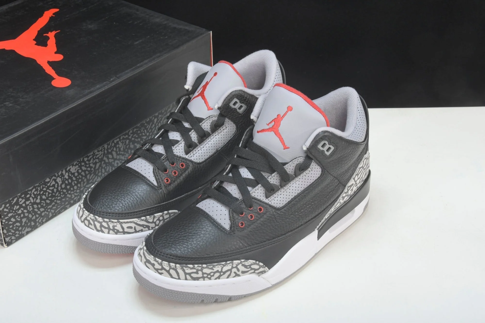AJ3 Retro 'Black Cement'