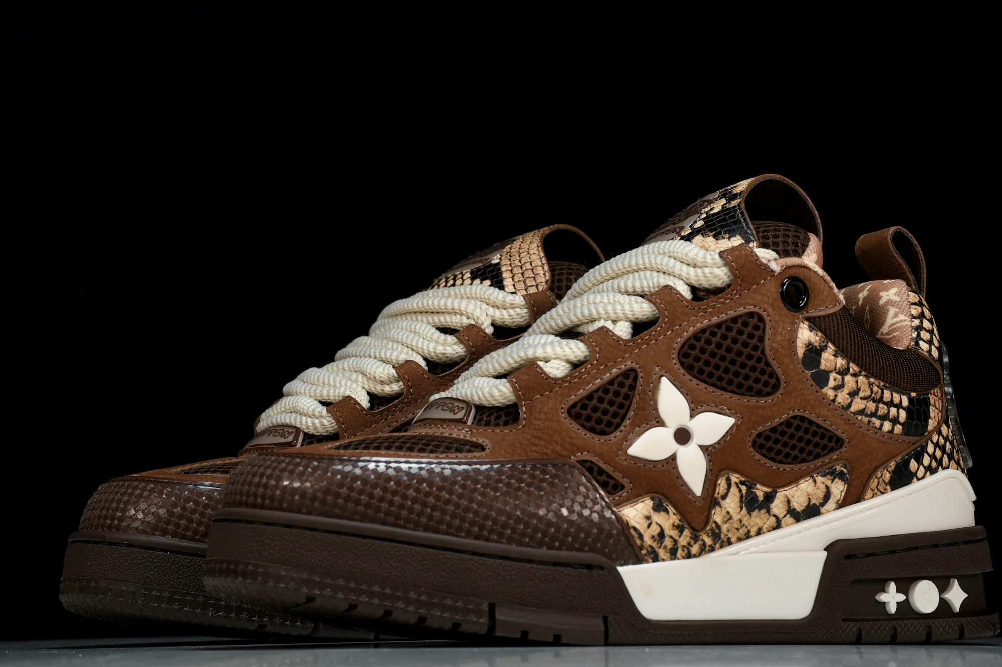 Louis Vuittоп Skate Sneaker 'Brown Snakeskin'