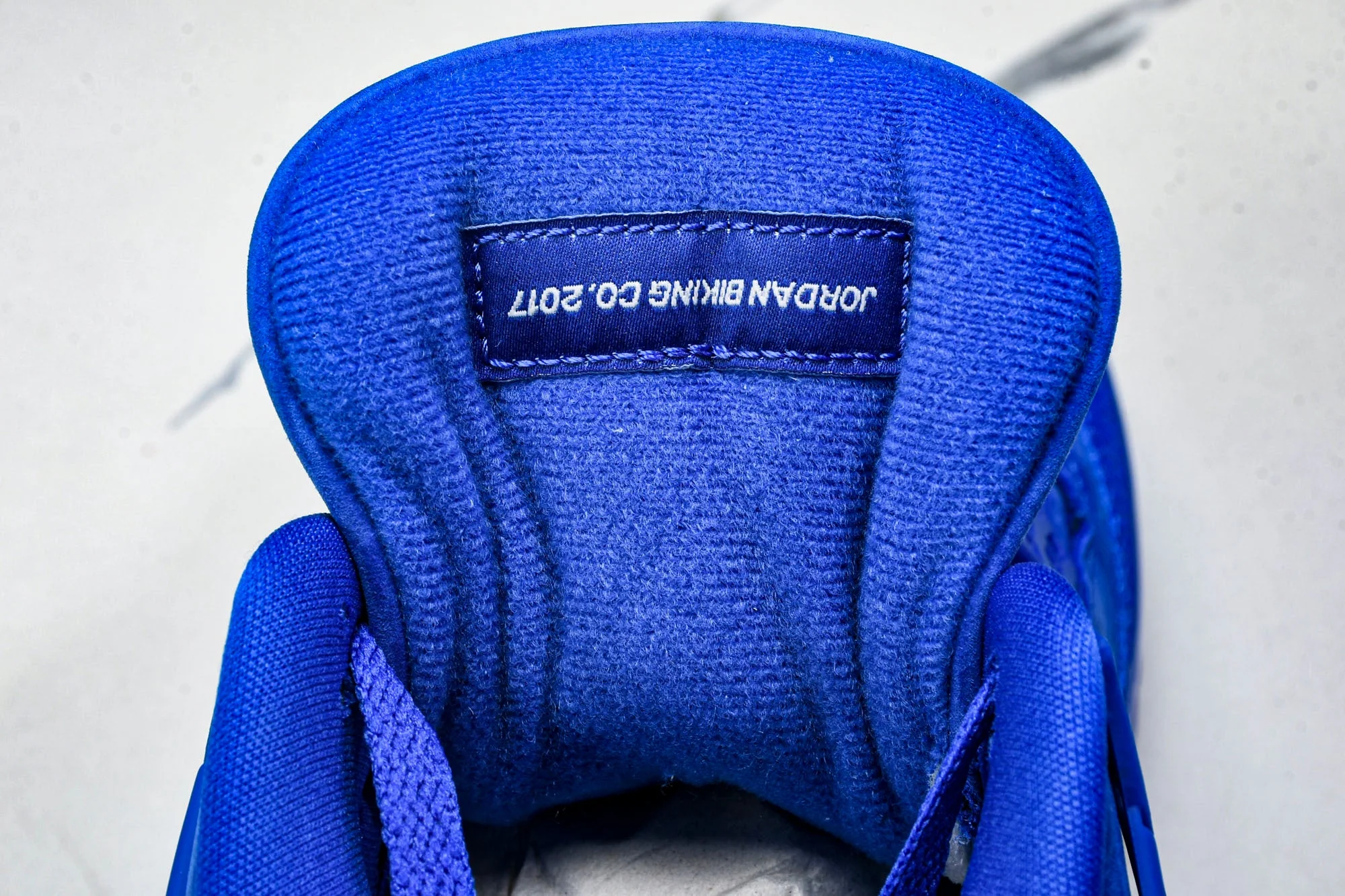 Nigel Sylvester x AJ4 Retro OG Brick by Brick 'Blue' (Unreleased)