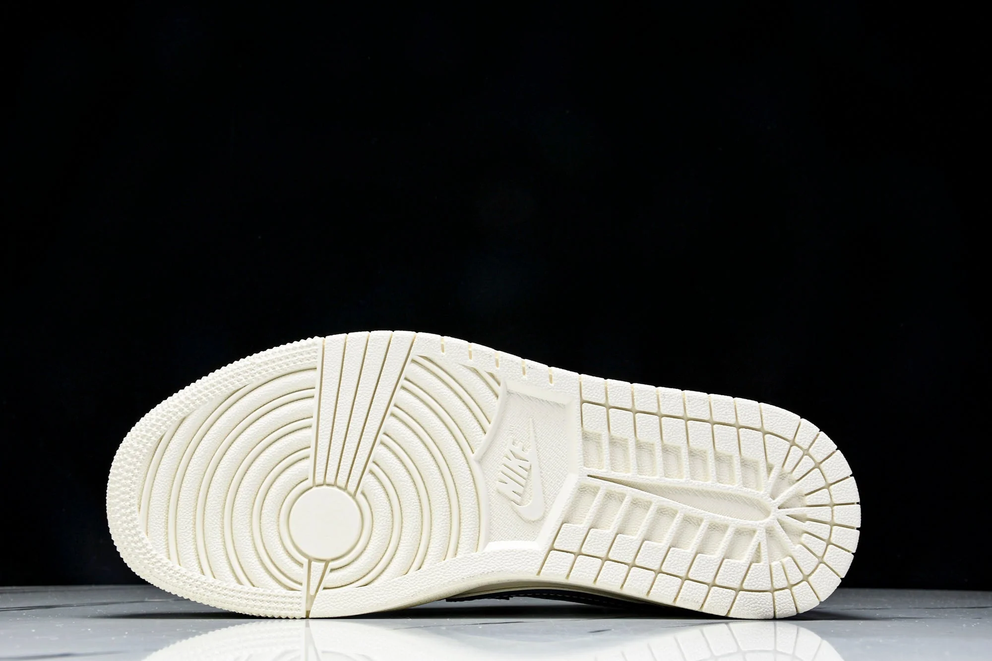 Travis Scott AJ1 Low x Fragment 'Grey Navy' (Custom)