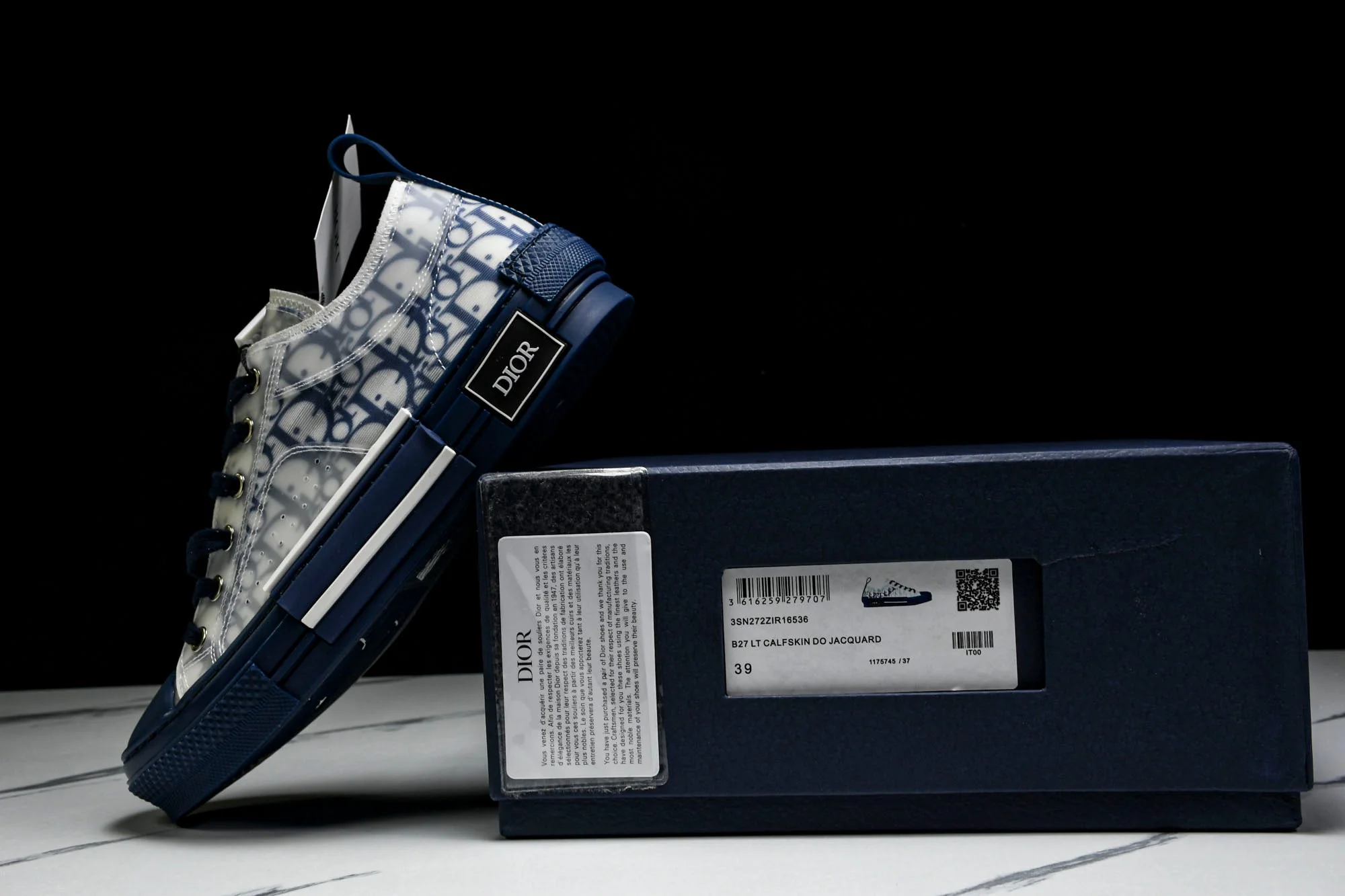 D1or B23 Low 'Oblique Blue'