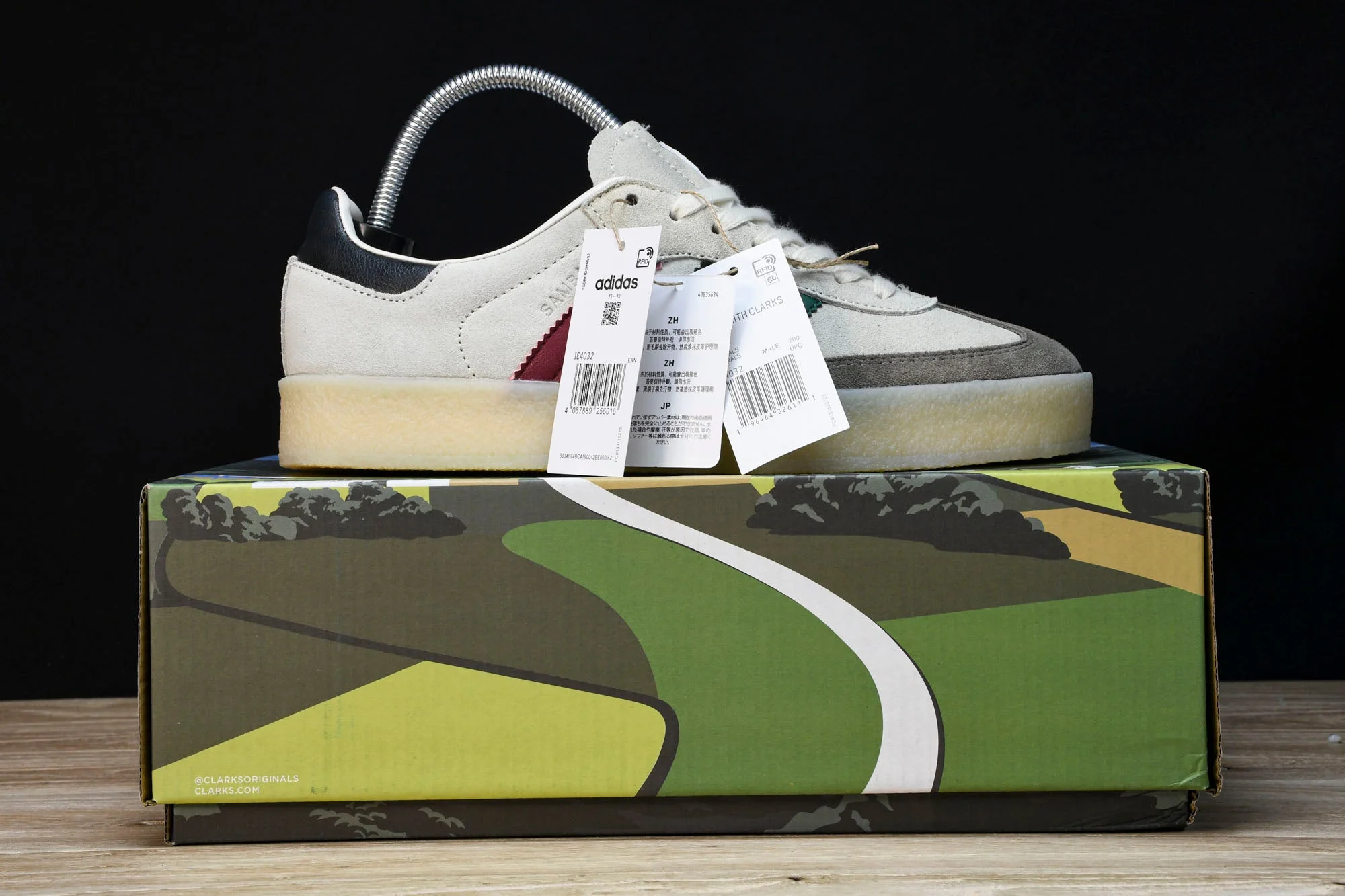 AD x Clarks '8th Street Samba' by Ronny Fieg 'Kithmas Multi'