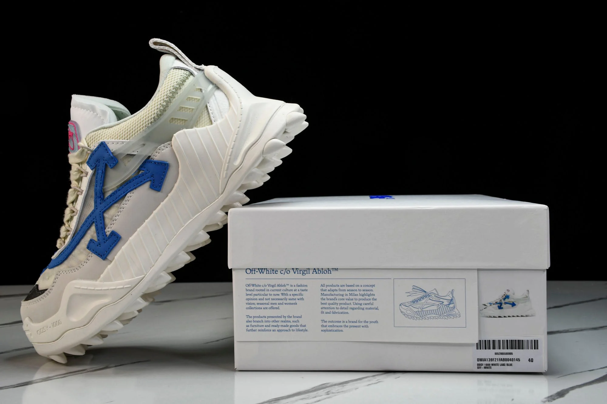 Off-White ODSY-1000 'White Lake Blue'