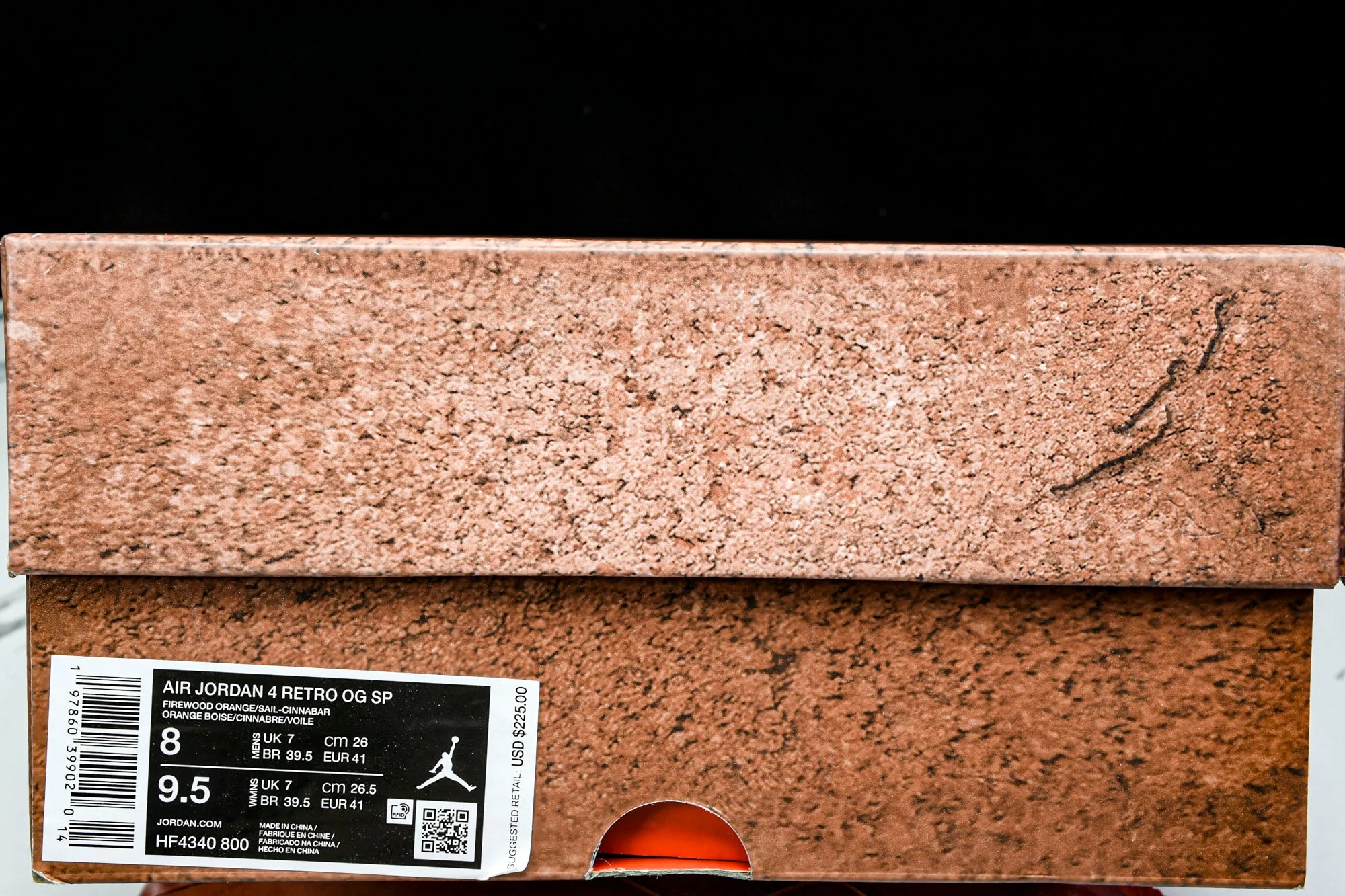 Nigel Sylvester x AJ4 Retro OG 'Brick by Brick'