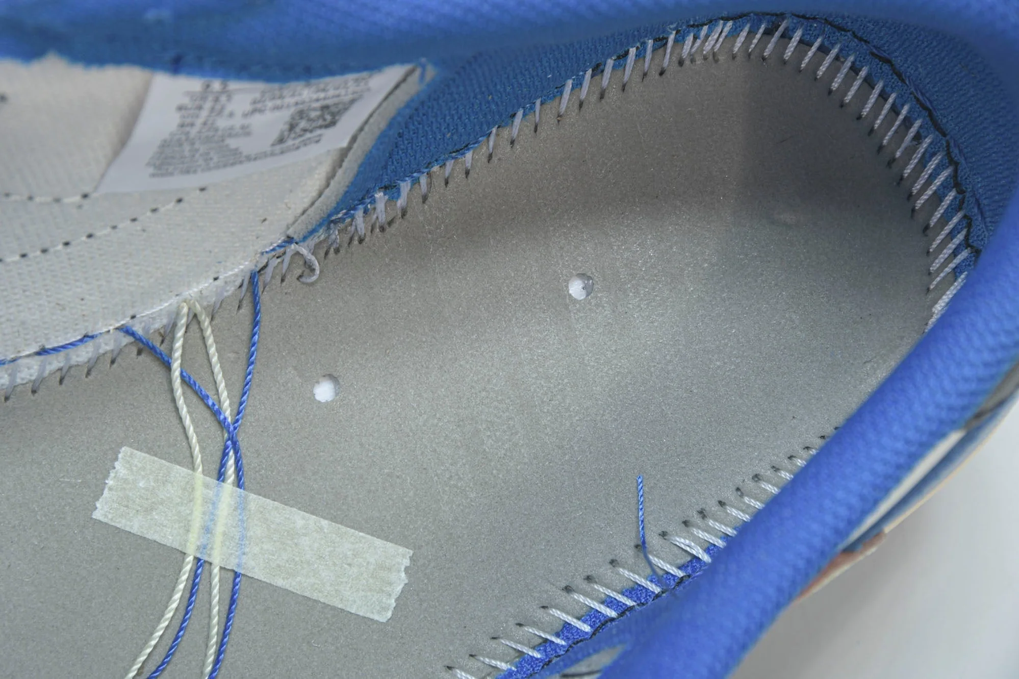 Travis Scott AJ1 Low x Fragment 'Military Blue'