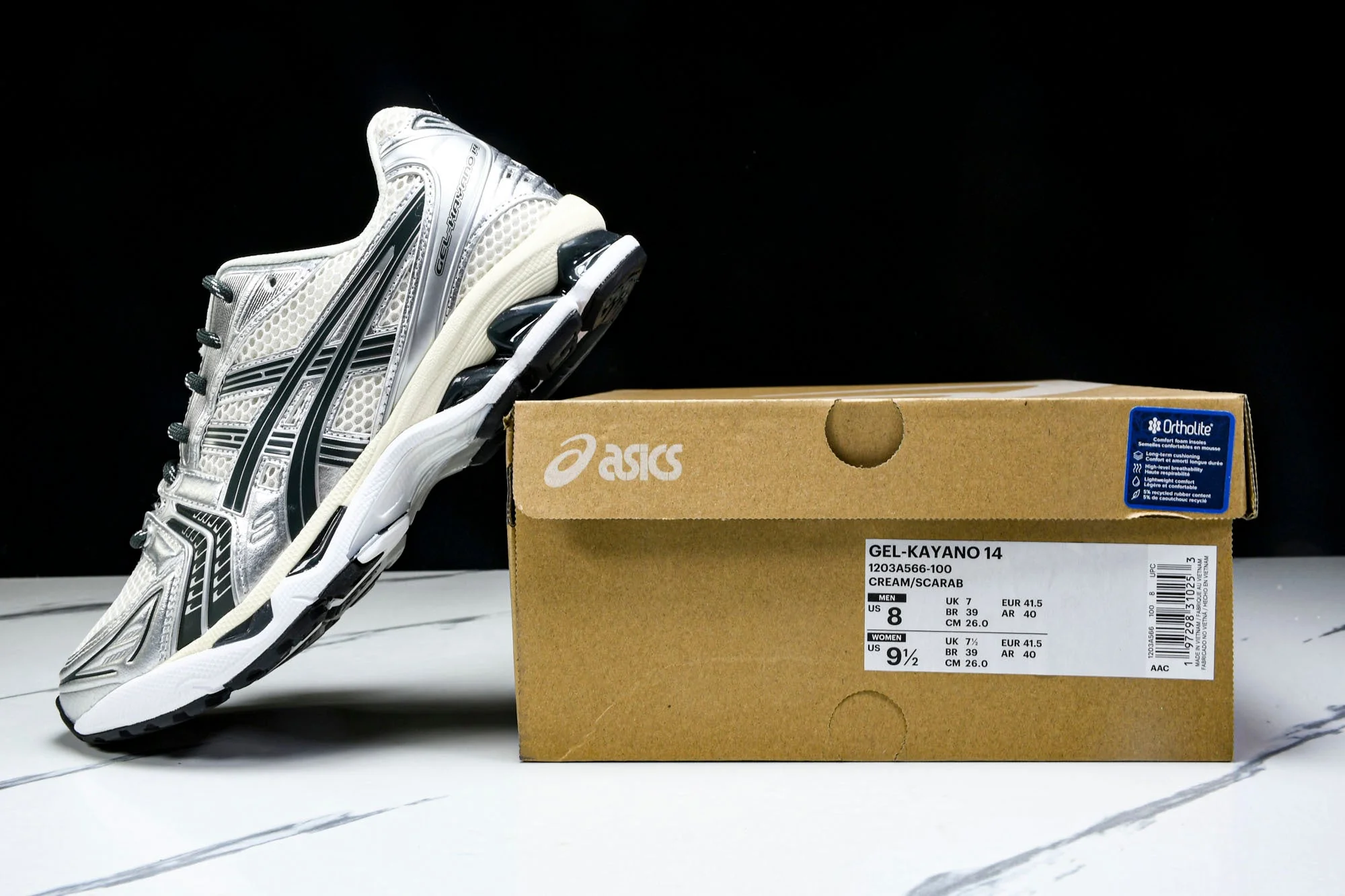 ASICS Gel-Kayano 14 x Kith 'Cream Scarab'