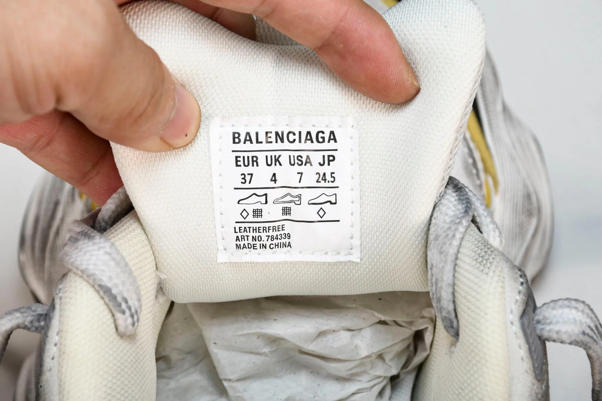 Cargo Sneaker 'White Grey'