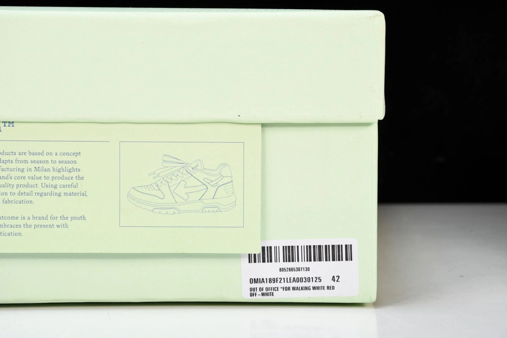 Off-White Out Of Office OOO Low Top 