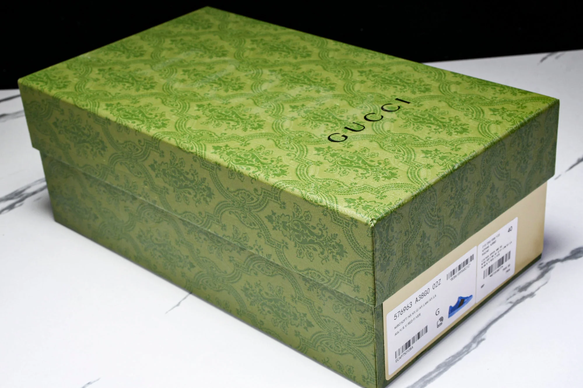 Guссi Ace Web 'Blue Monogram'