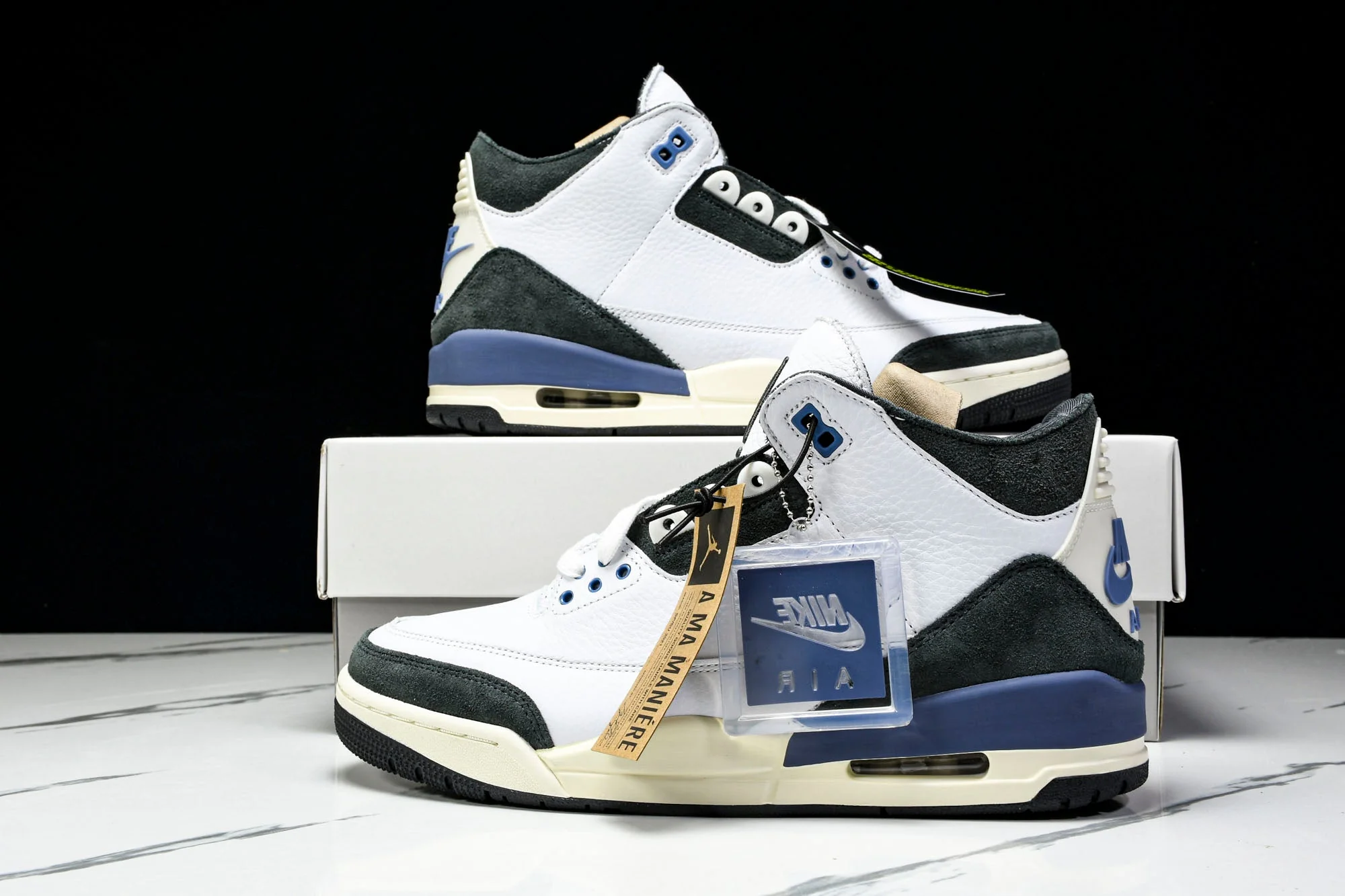 AJ3 Retro OG x A Ma Maniere 'Diffused Blue'