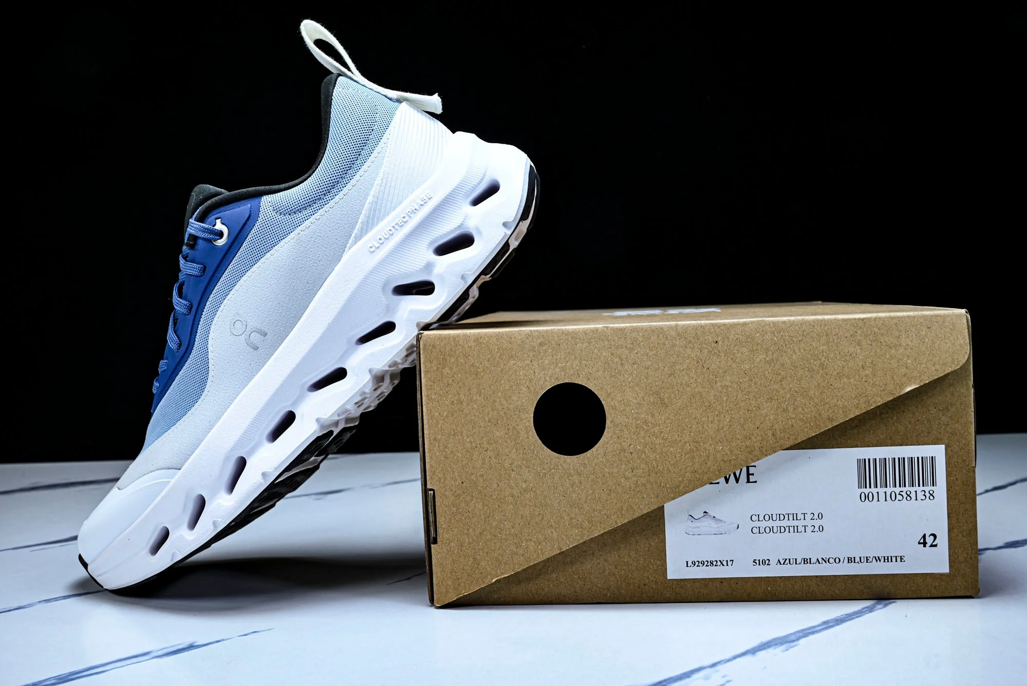 LOEWE × ON Cloudtilt 2.0 'Blue White'