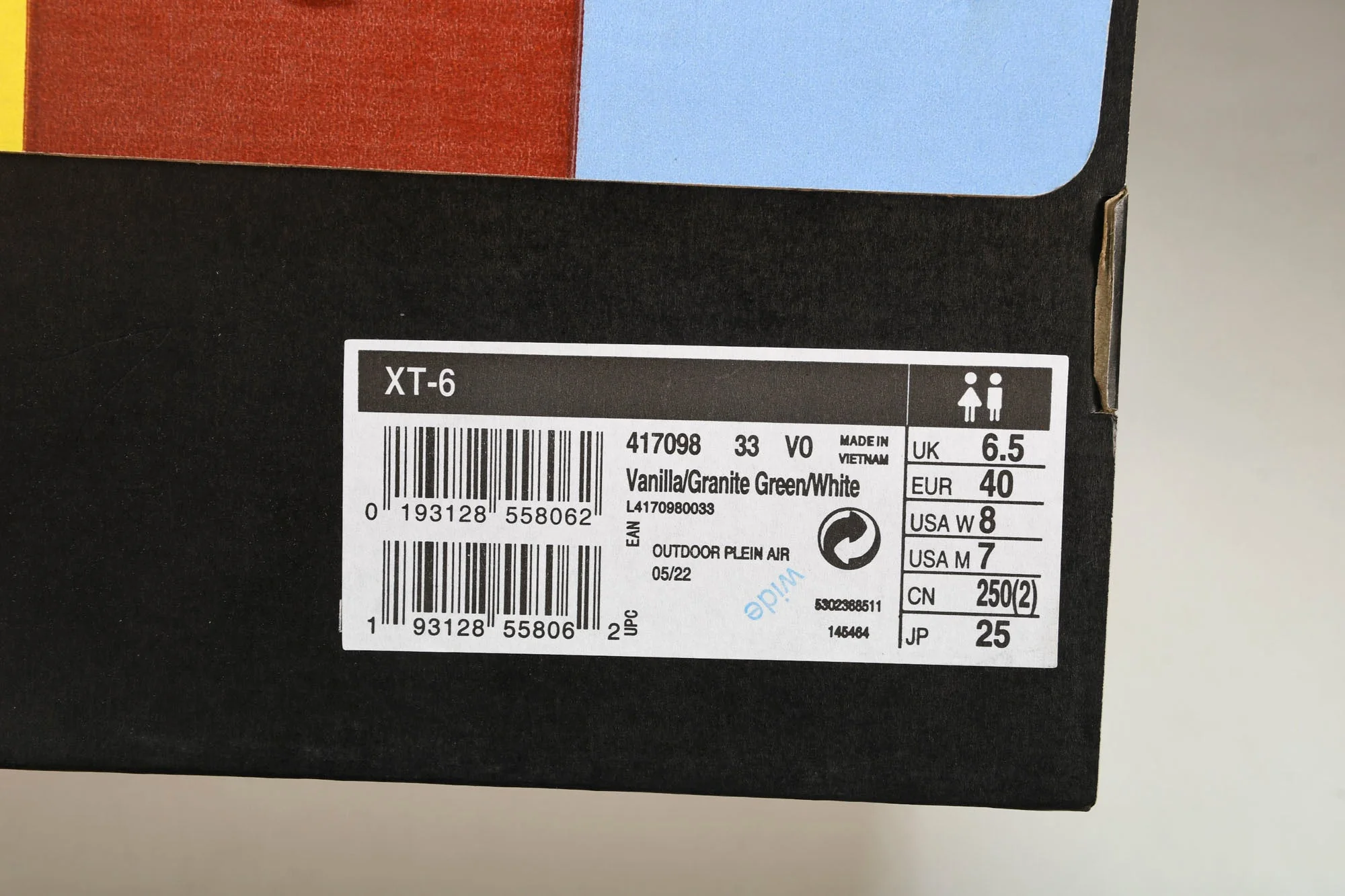 Salomon XT-6 Series 'White Beige Purple'