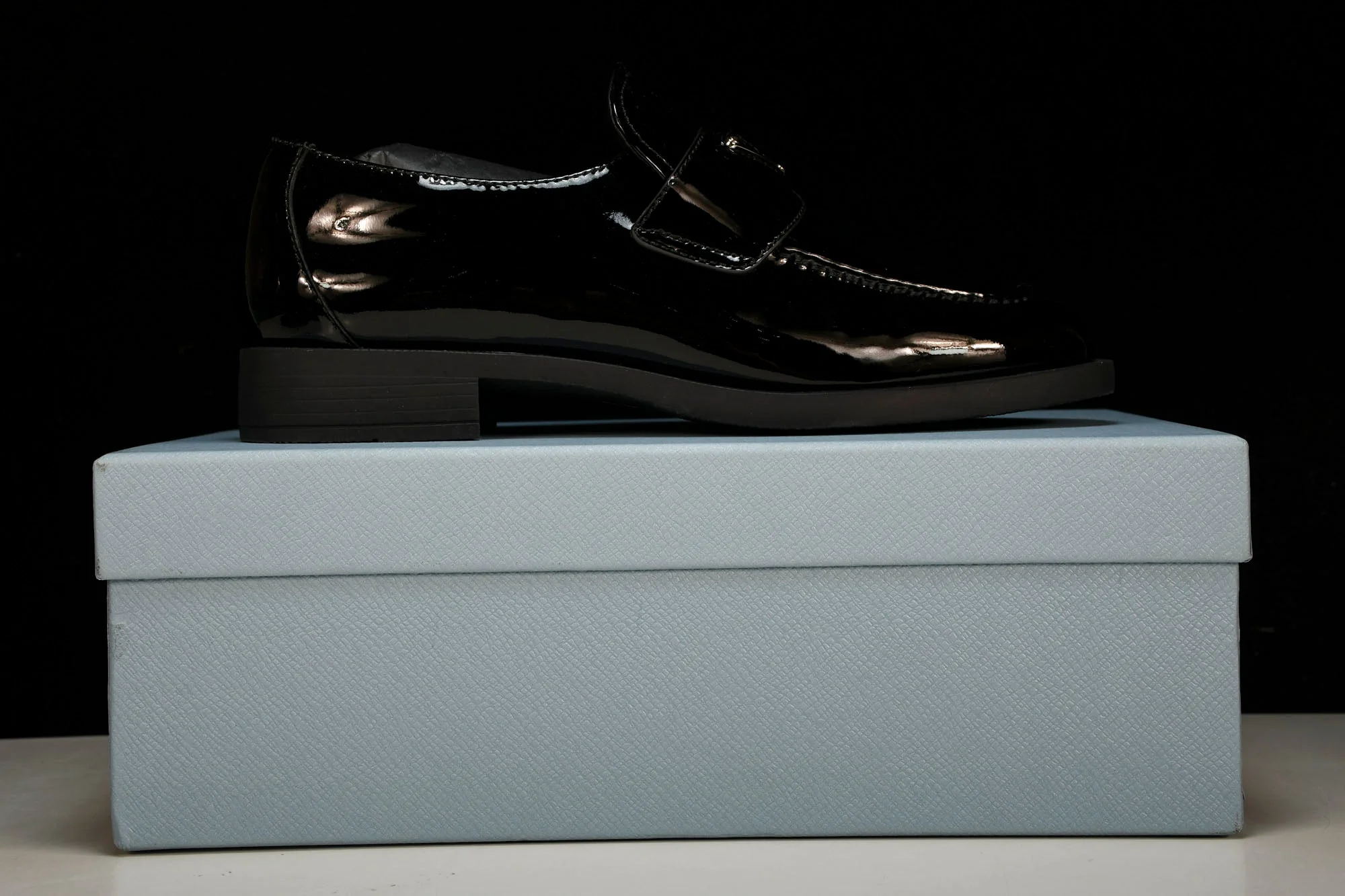 Prada Patent Loafers 'Black'