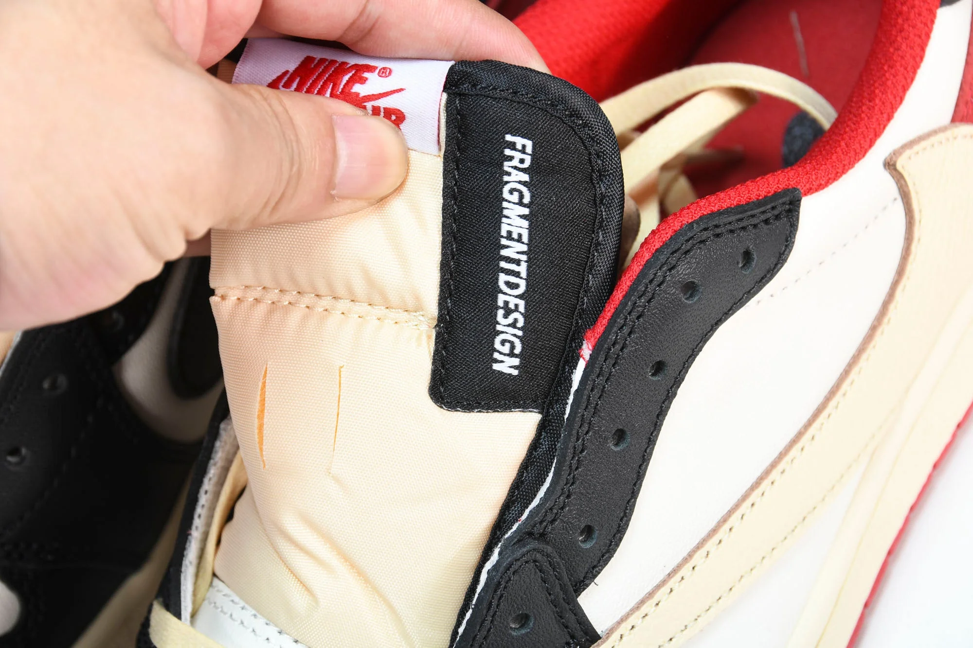 Travis Scott x AJ1 Low 'Red & Black' (Unreleased)