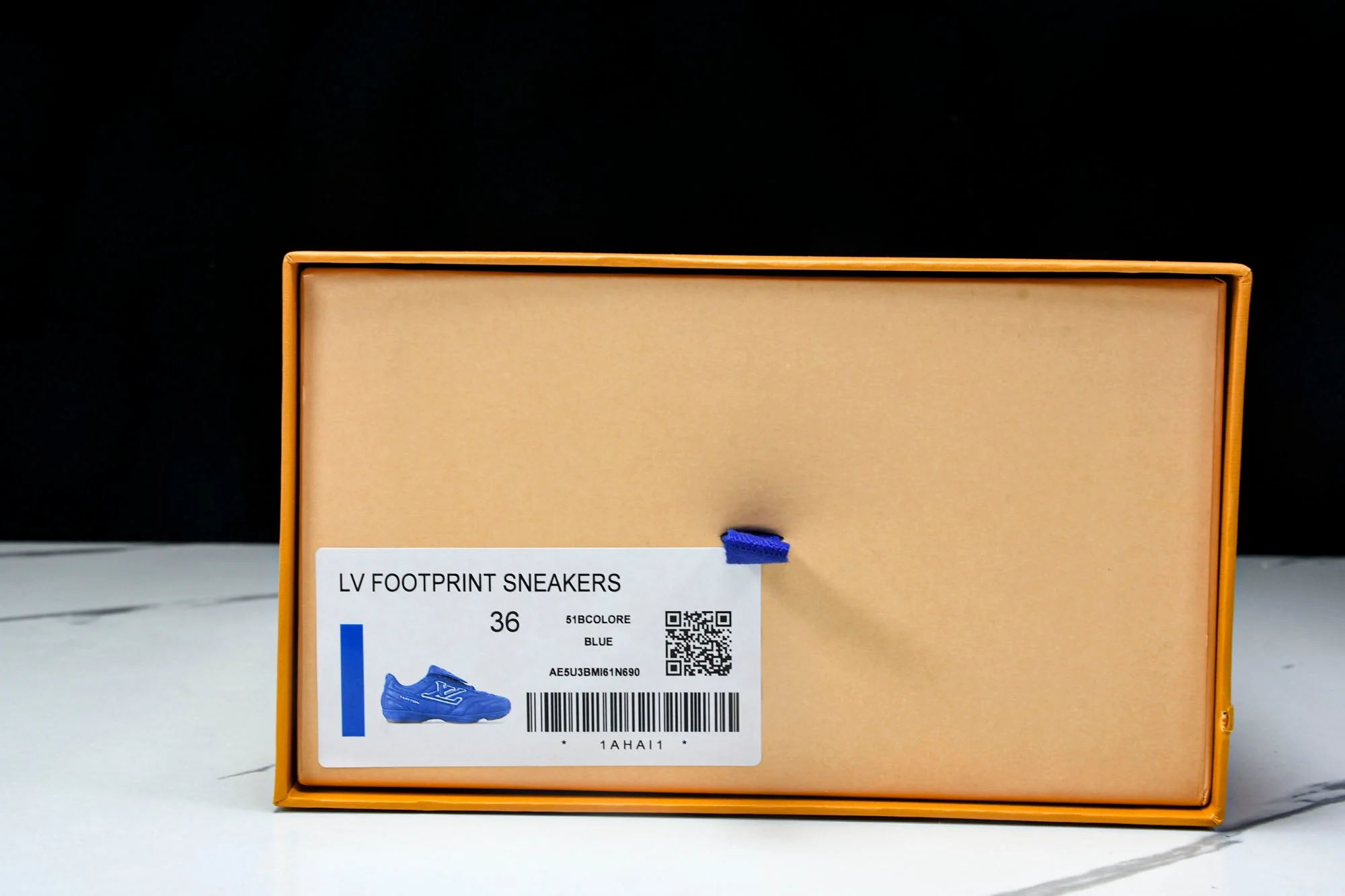 Louis Vuittоп Footprint Soccer Sneaker 'Blue'