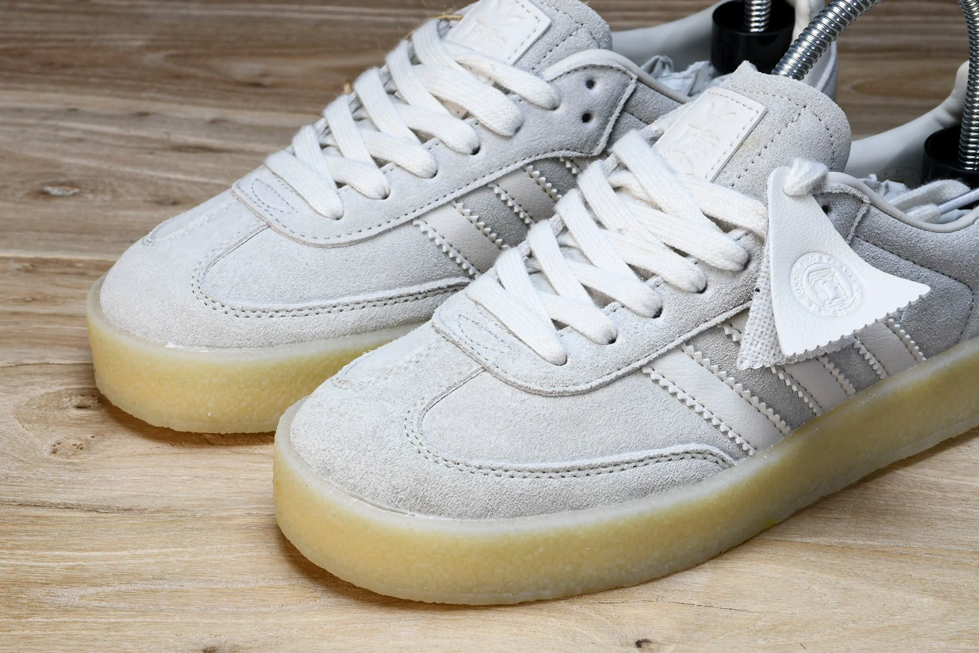 AD x Clarks '8th Street Samba' by Ronny Fieg 'Grey'
