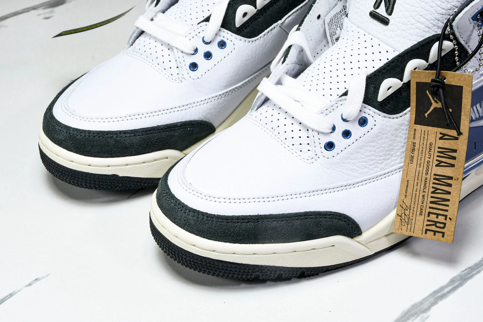 AJ3 Retro OG x A Ma Maniere 'Diffused Blue'